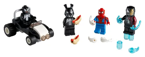 Spider-Man versus Venom and Iron Venom Gallery