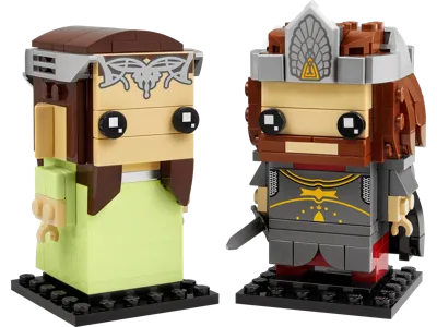 The Lord of the Rings™ BrickHeadz™ Aragorn und Arwen