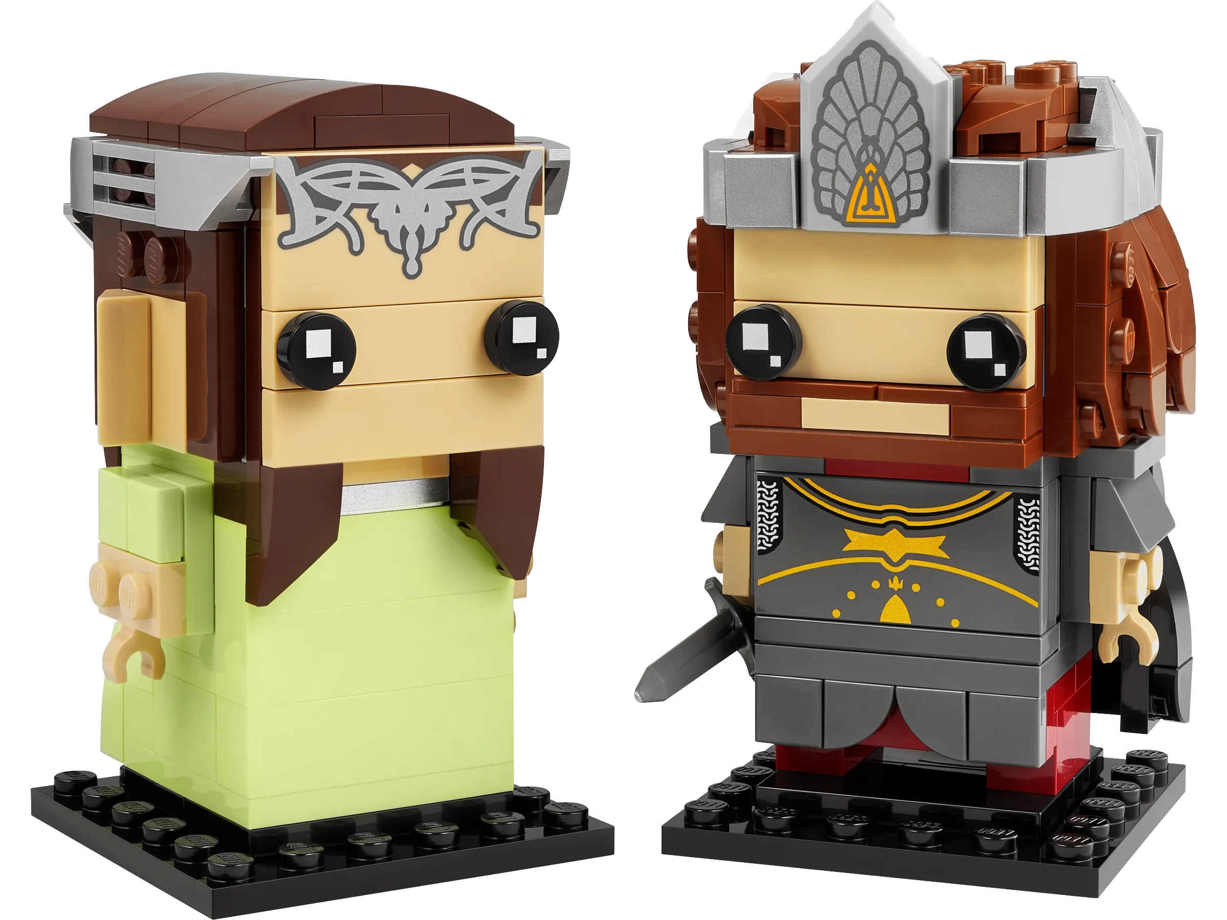 The Lord of the Rings™ BrickHeadz™ Aragorn und Arwen Gallery