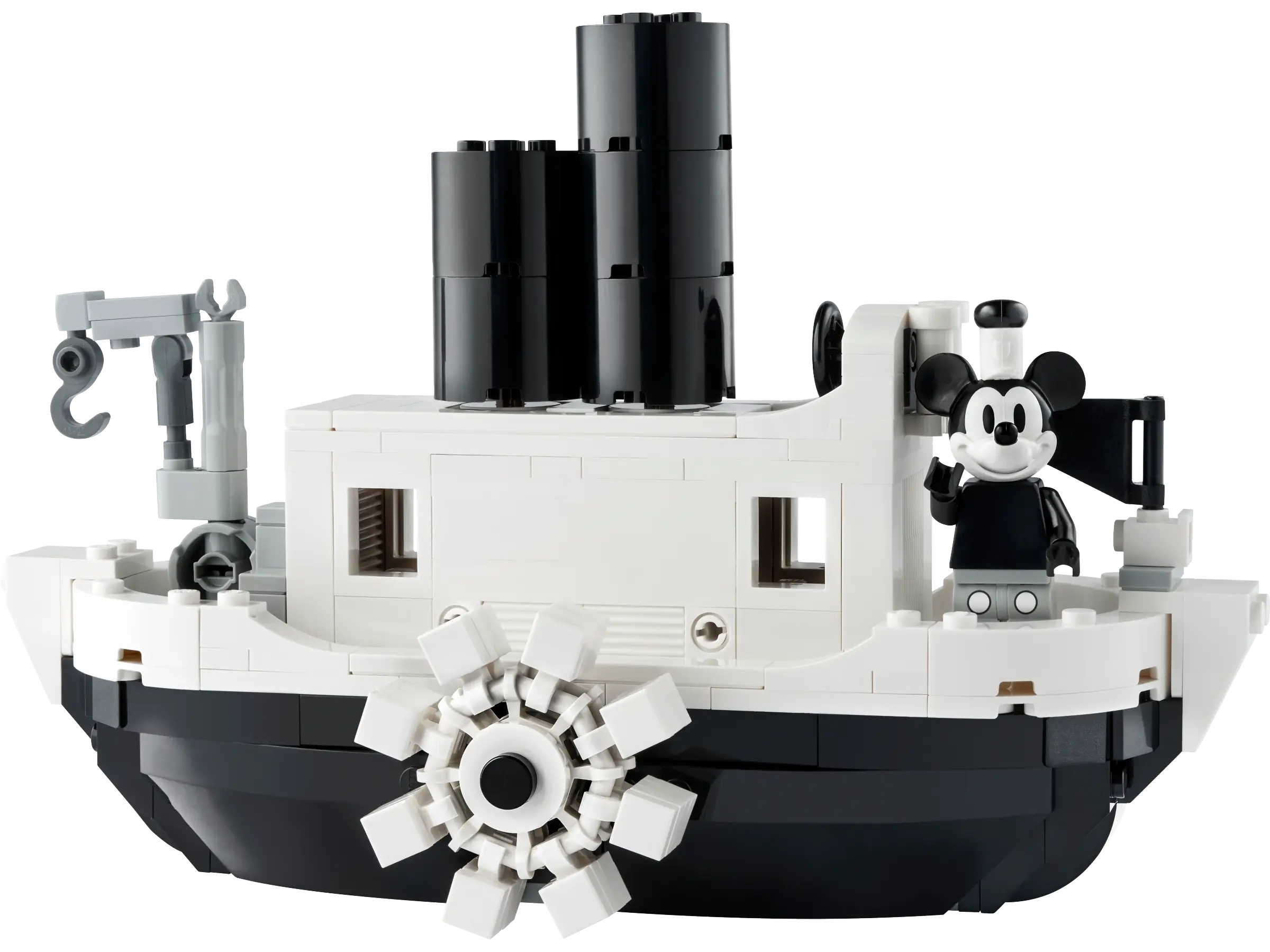 Lego mickey mouse black and deals white