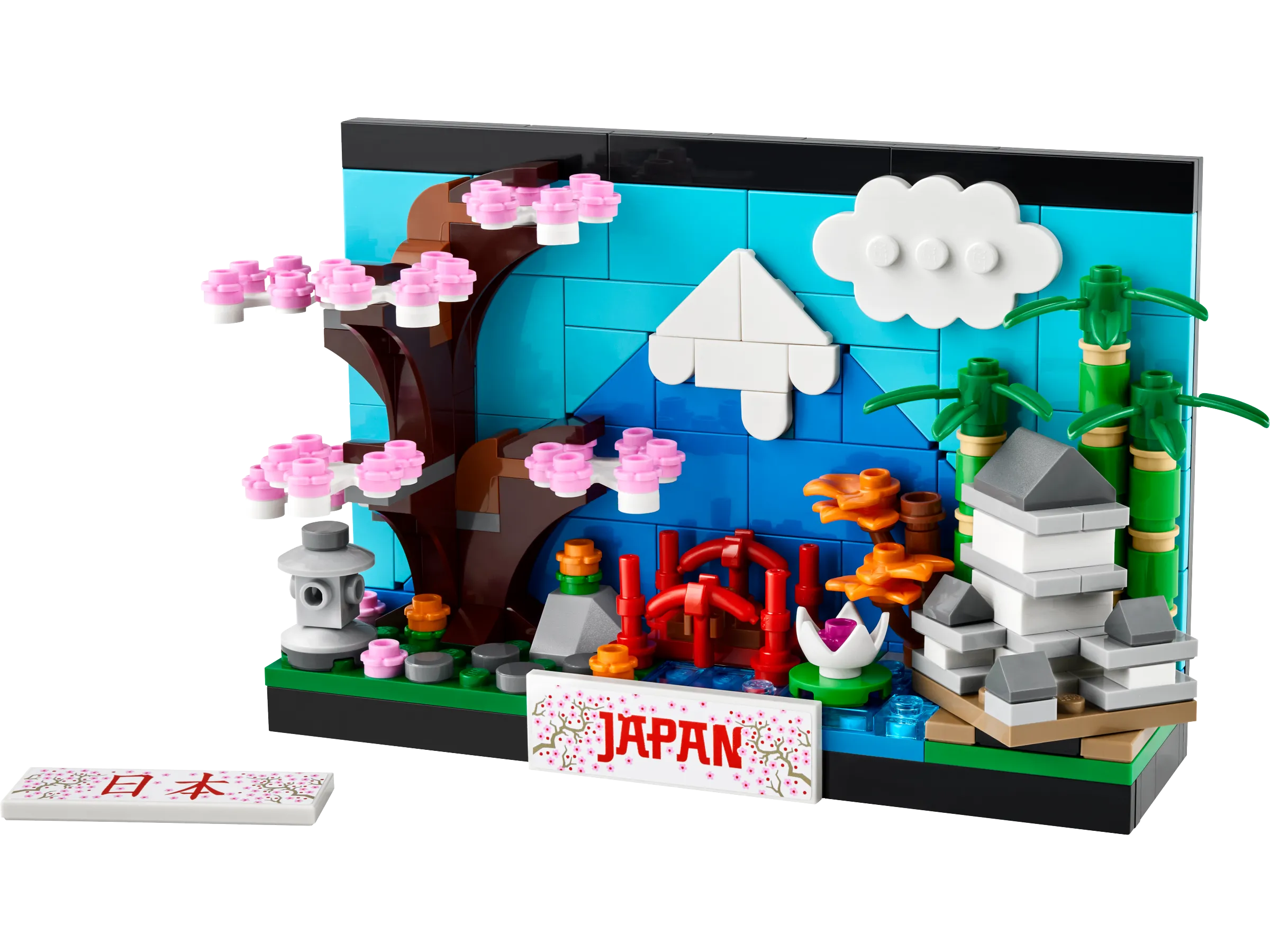 LEGO Creator Japan Postcard • Set 40713 • SetDB