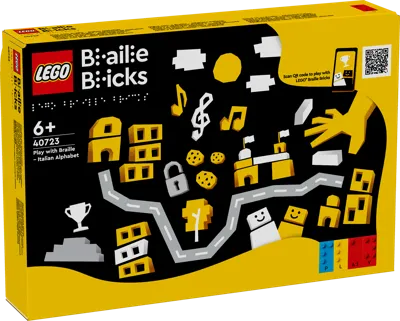Braille Bricks Spielspaß mit Braille – Italienisches Alphabet