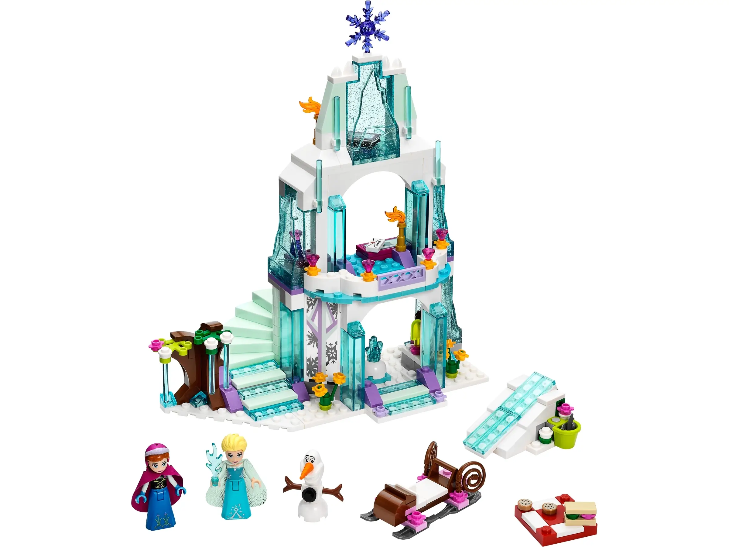 Lego disney frozen castle hot sale