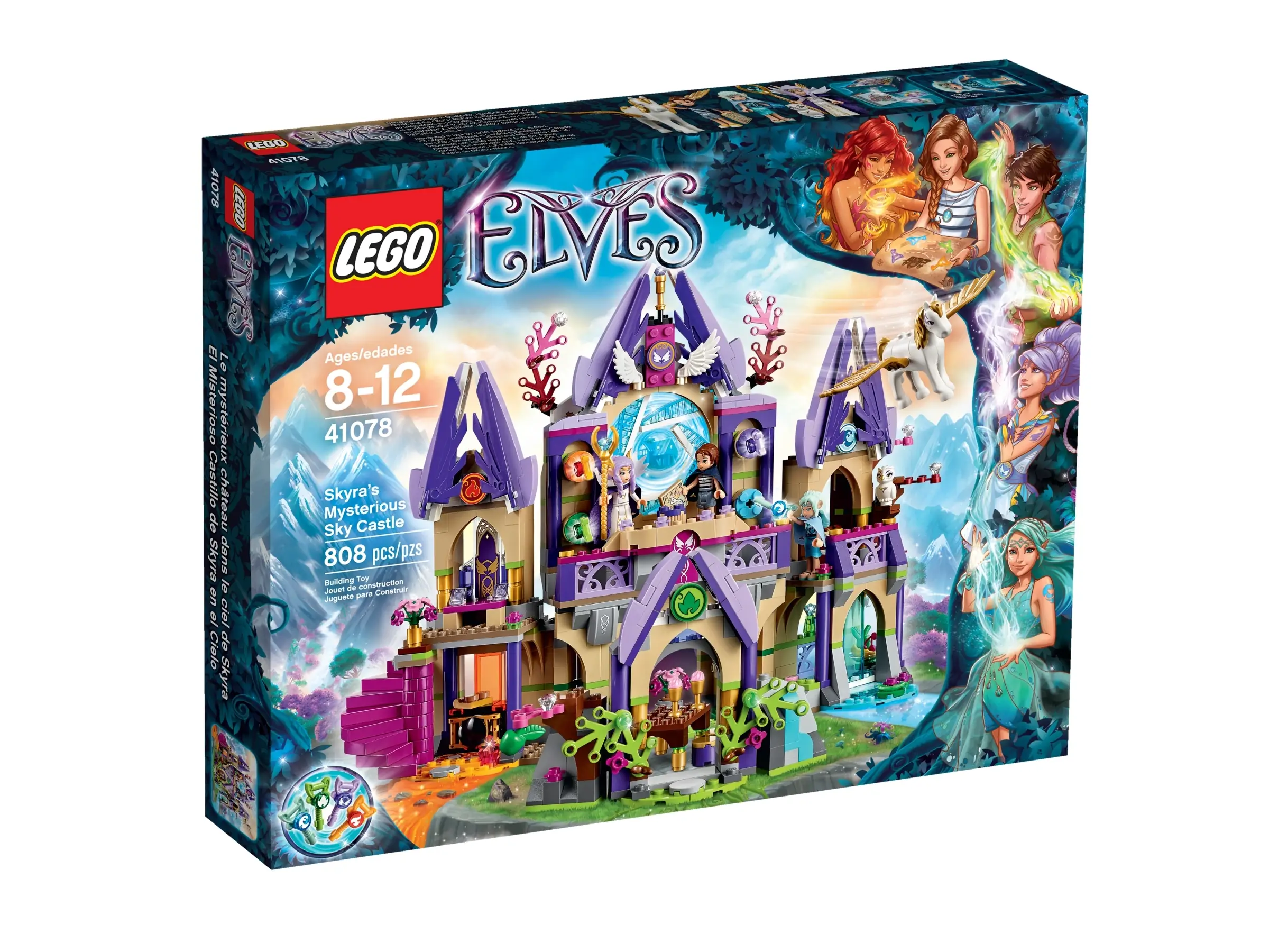 LEGO Elves Skyras geheimnisvolles Himmelsschloss • Set 41078