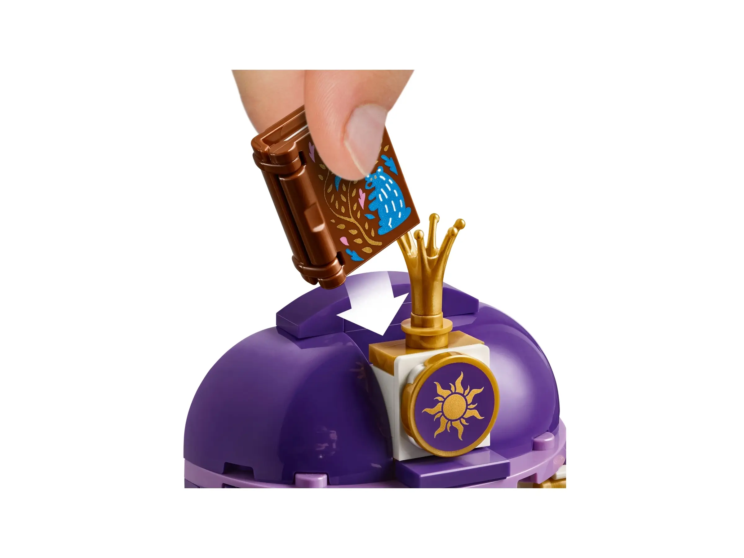 LEGO Disney Rapunzel s Castle Bedroom Set 41156