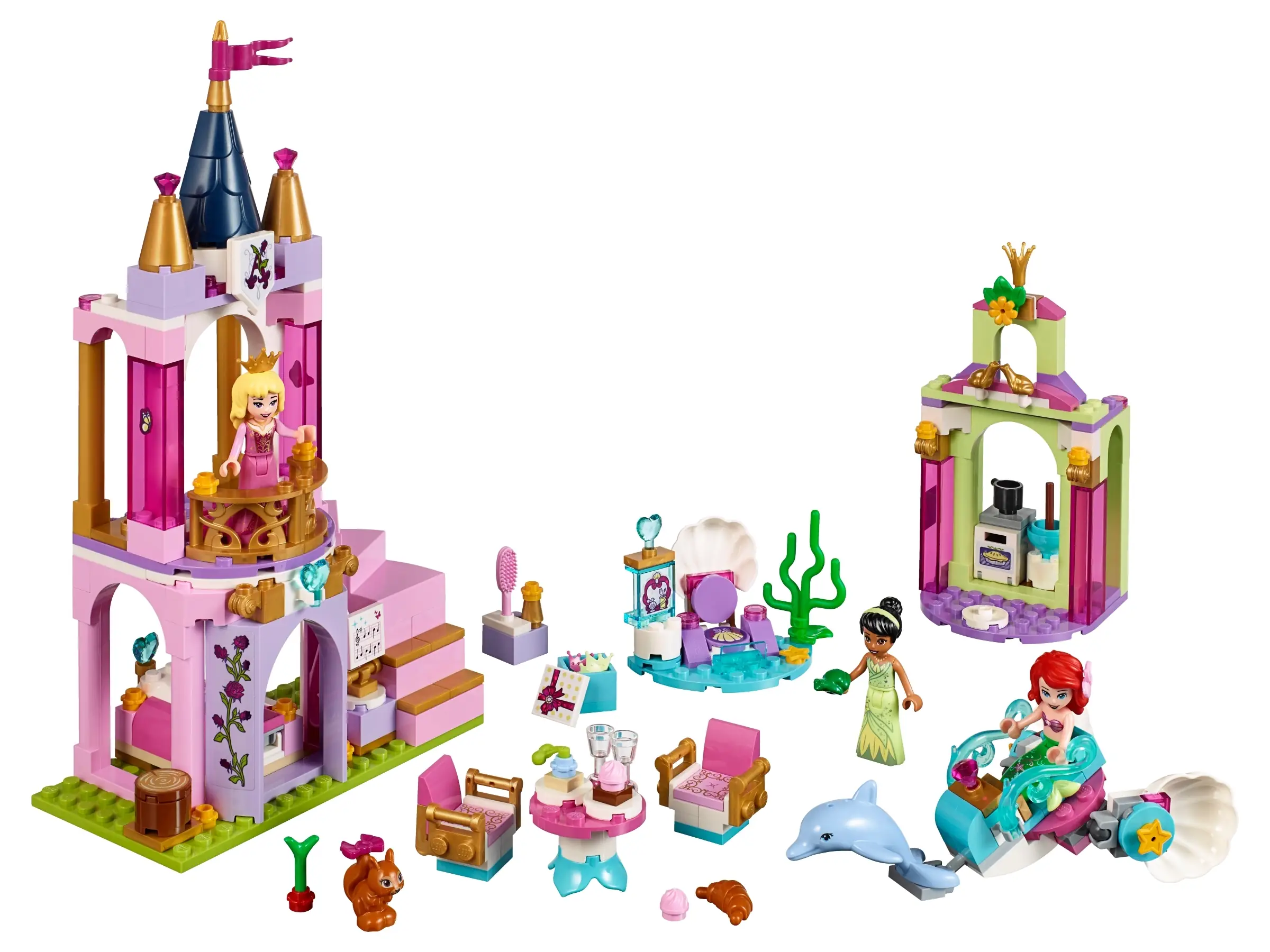LEGO Disney Ariel Aurora and Tiana s Royal Celebration