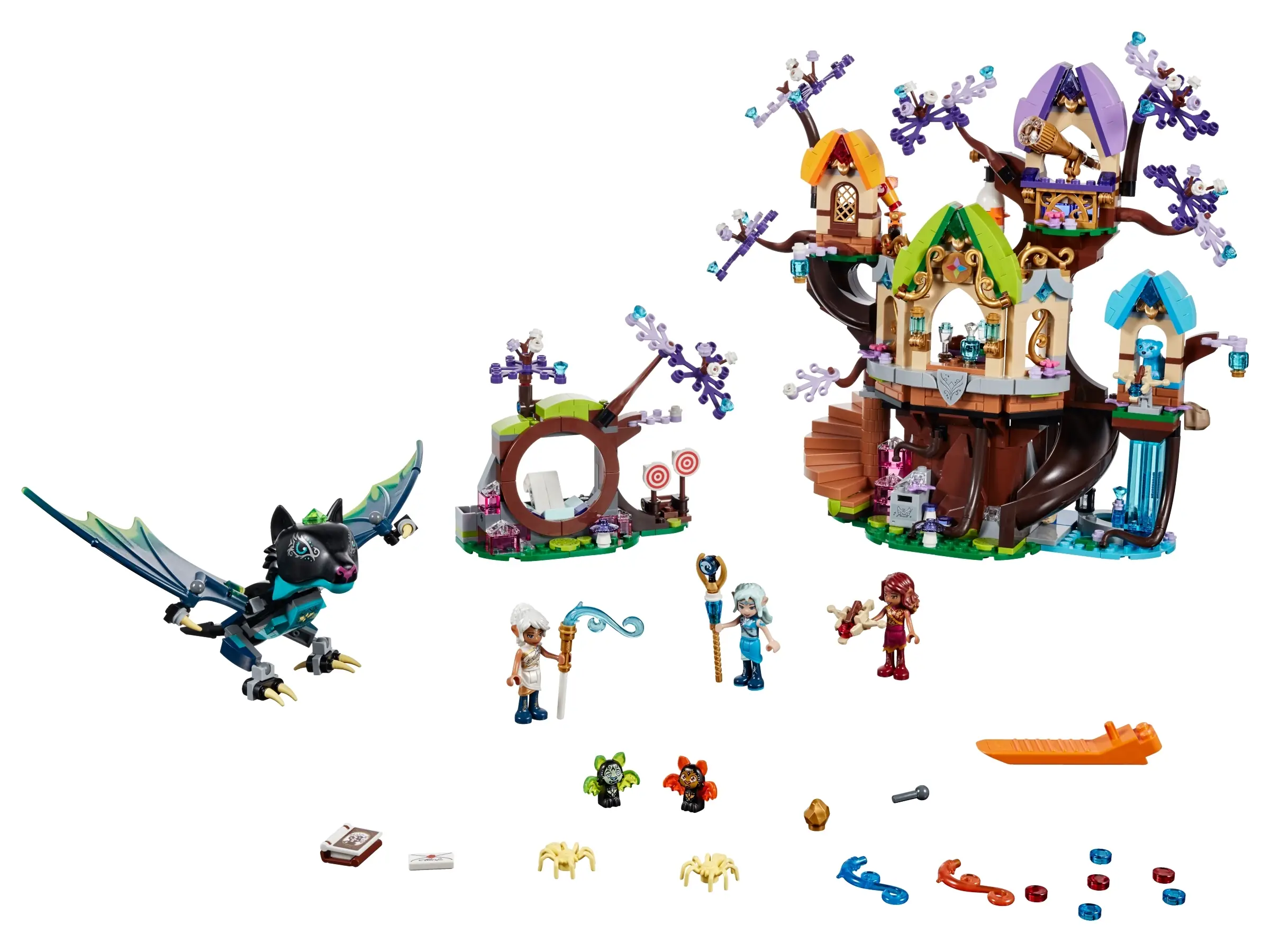 LEGO Elves The Elvenstar Tree Bat Attack Set 41196 SetDB