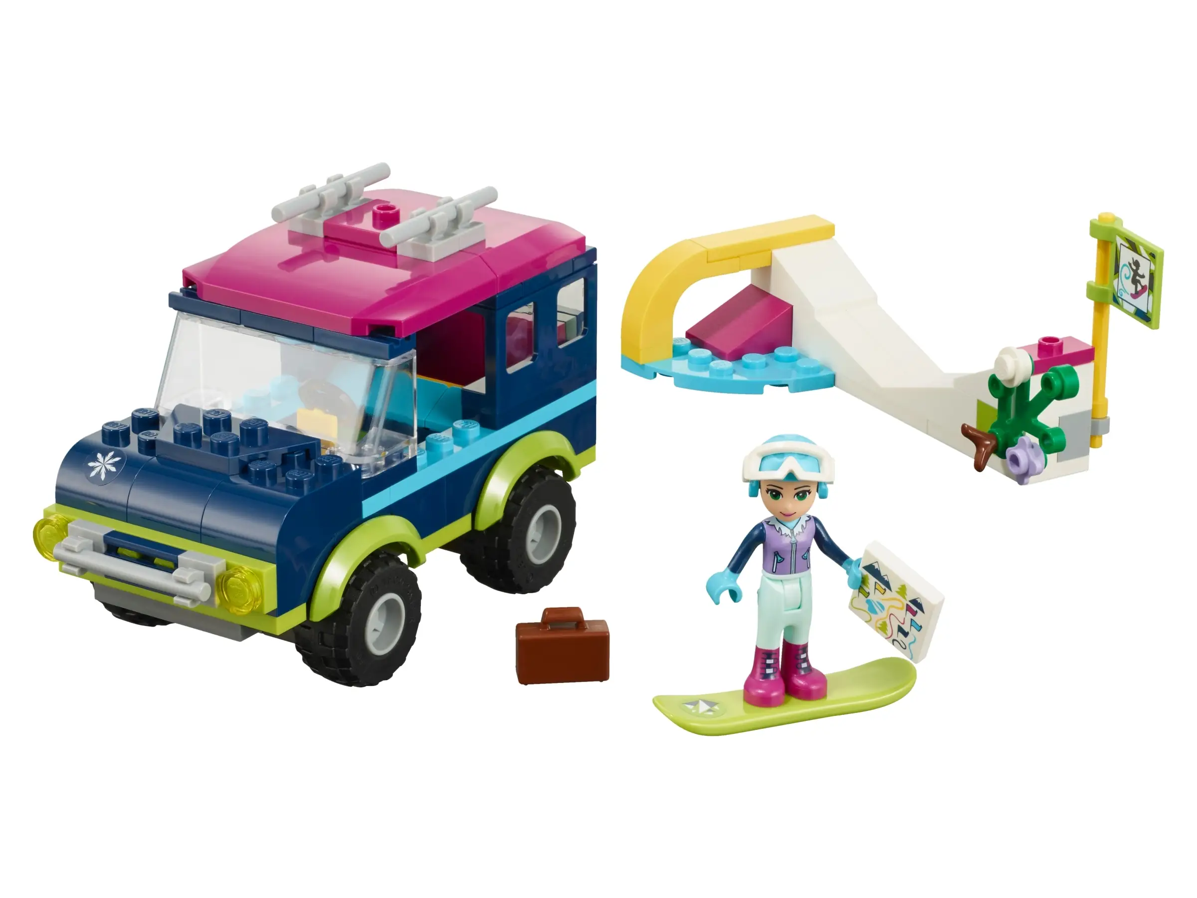 Friends lego snow hot sale resort