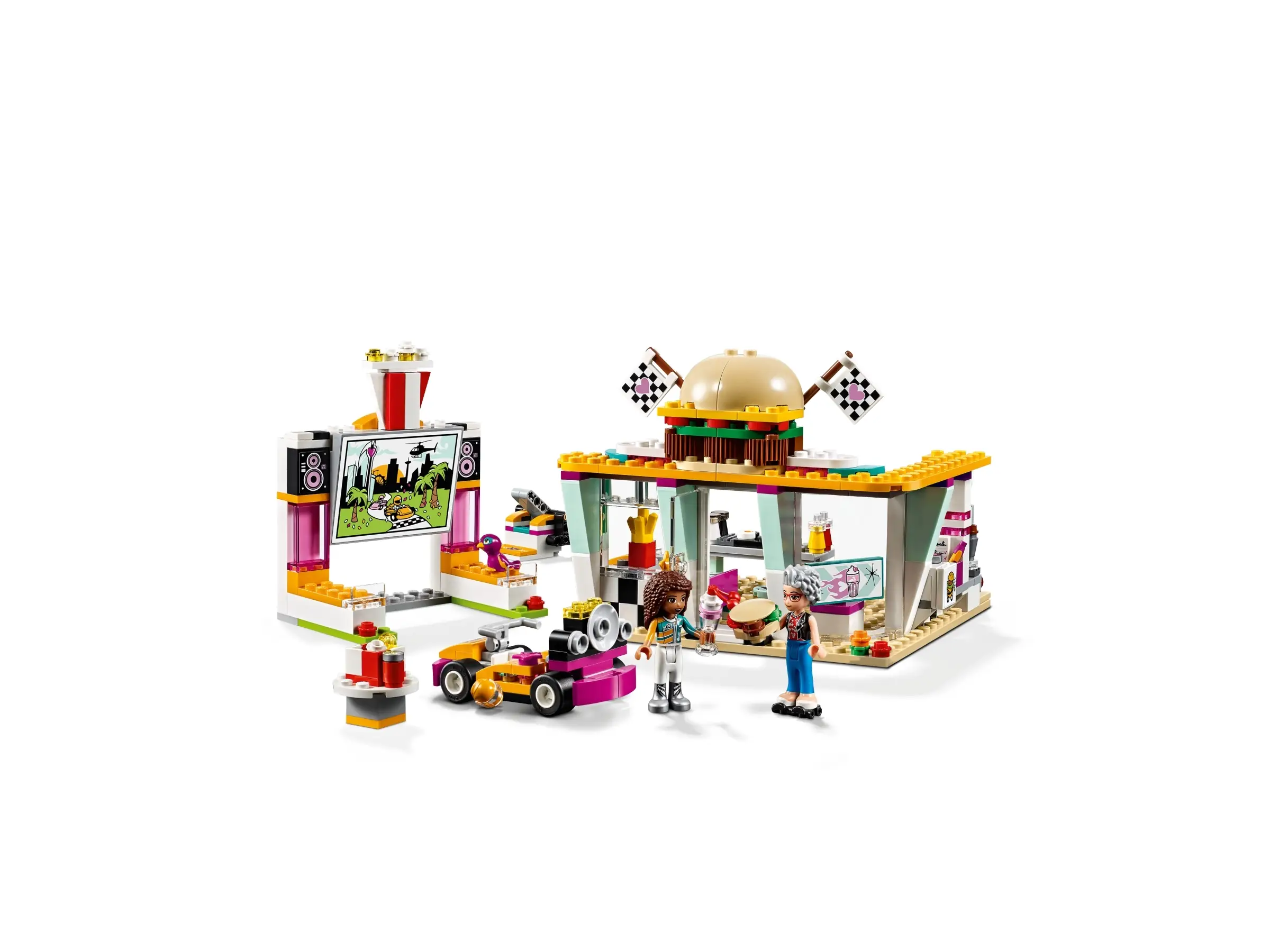 Lego friends hot sale retro diner