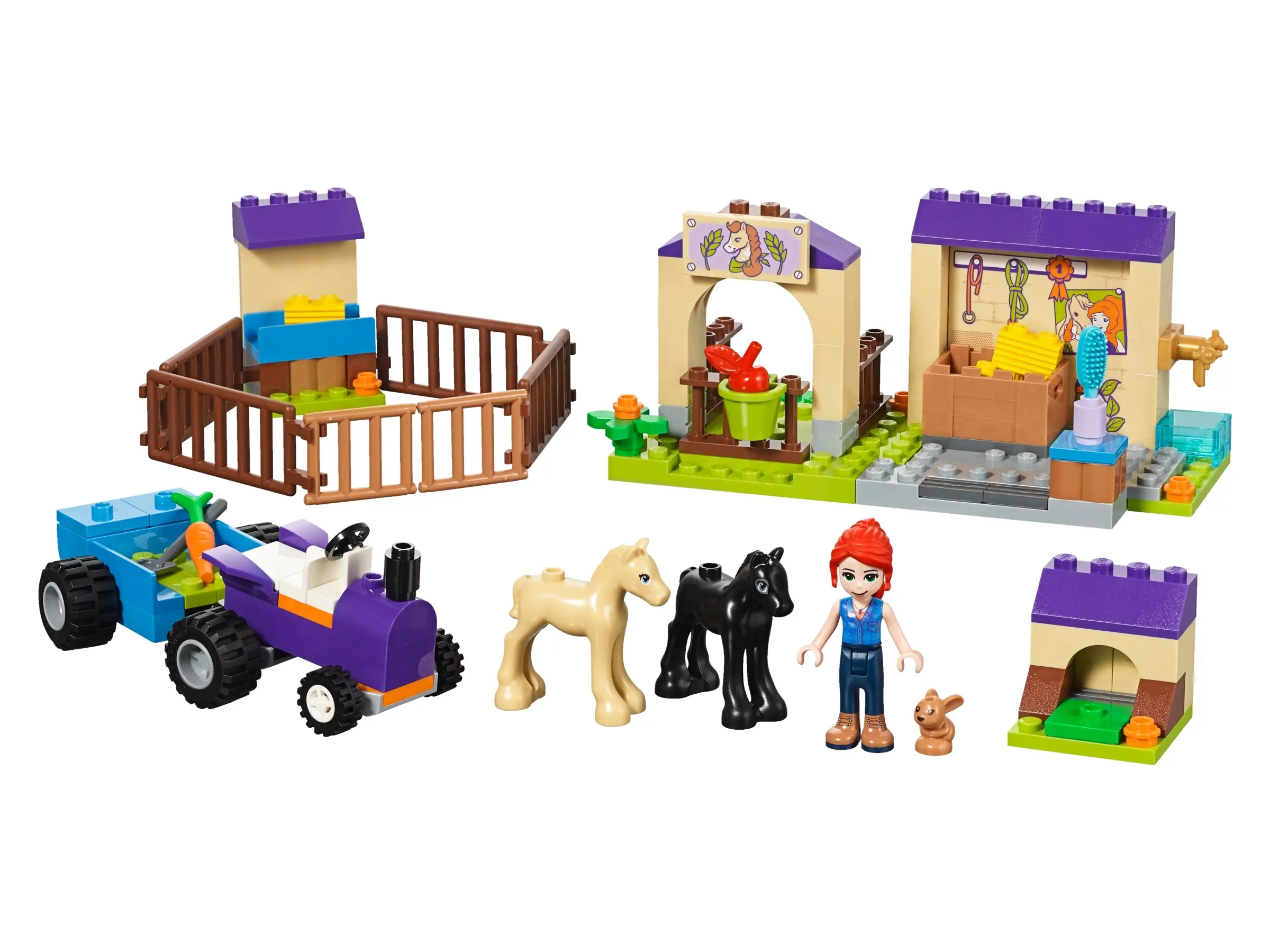 LEGO Friends Mia s Foal Stable Set 41361 SetDB