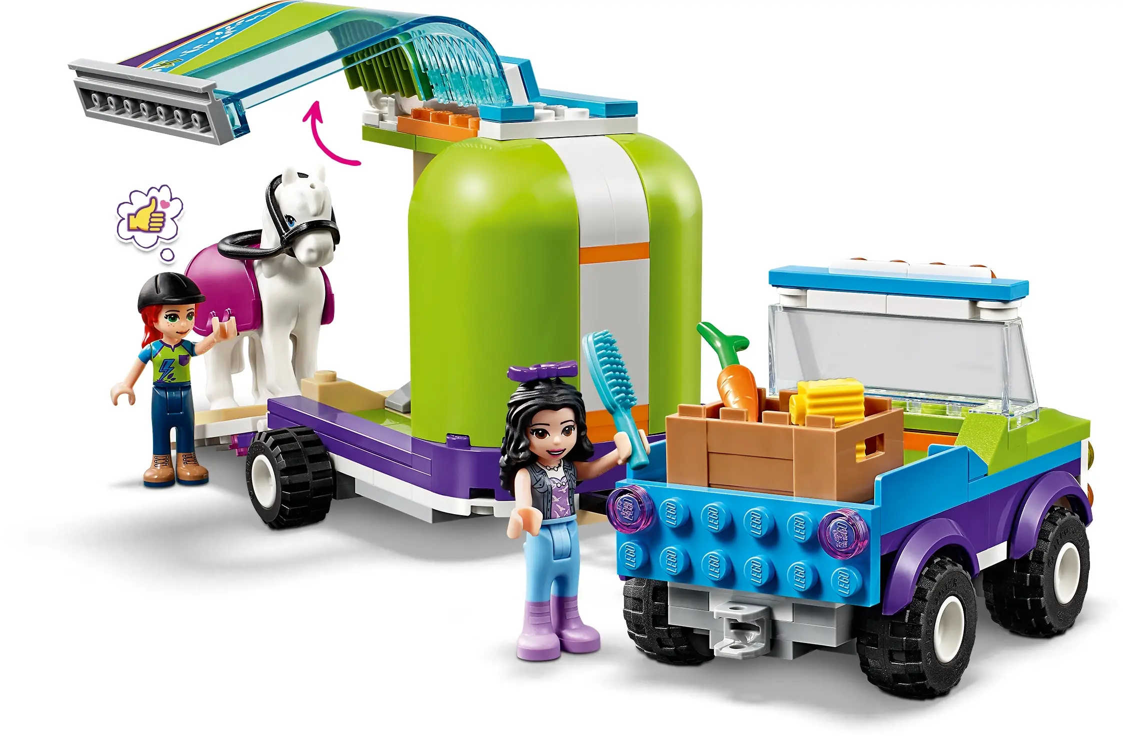 Lego friends horse trailer set 2025