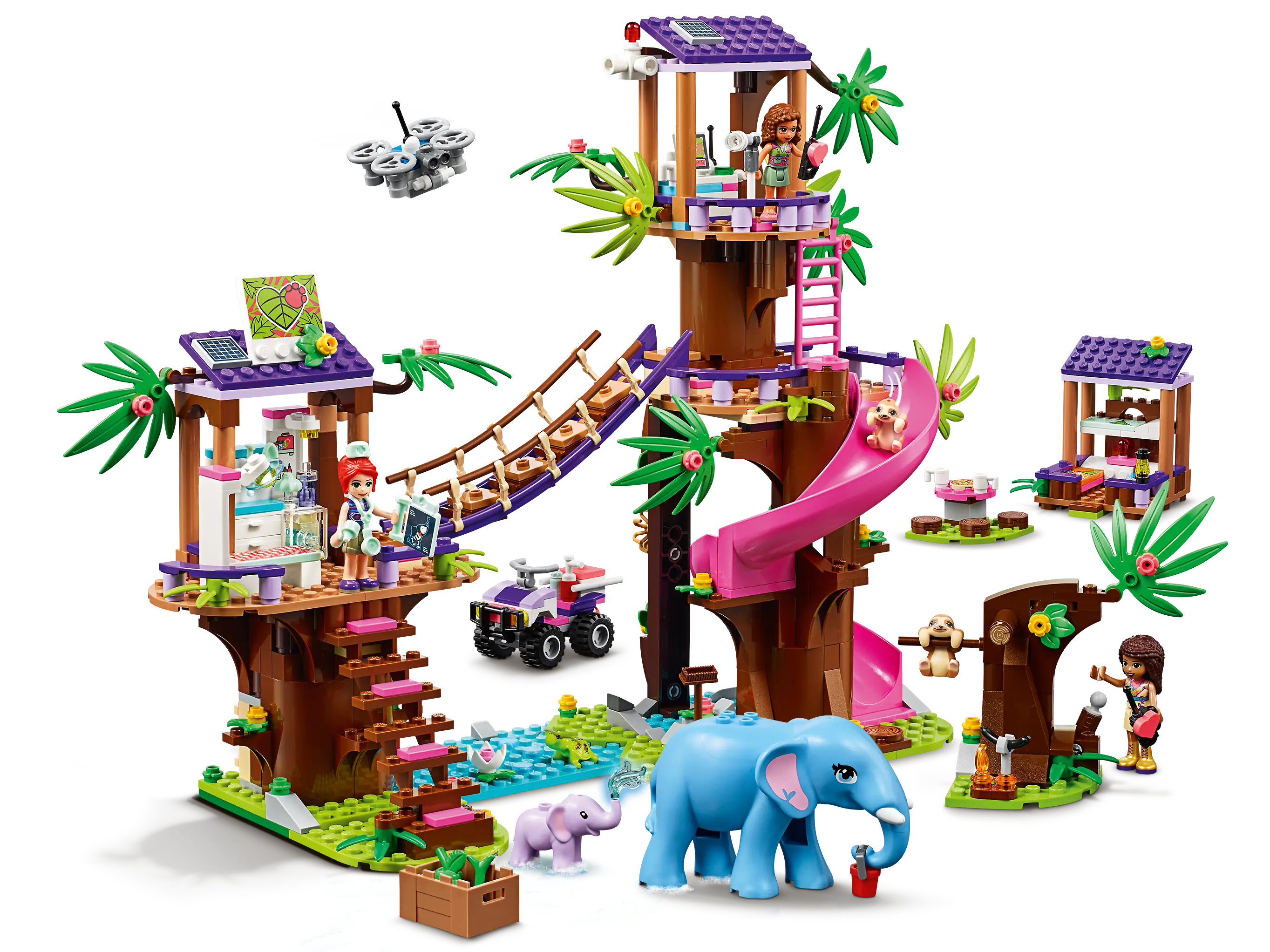 Lego friends jungle outlet rescue base 2020