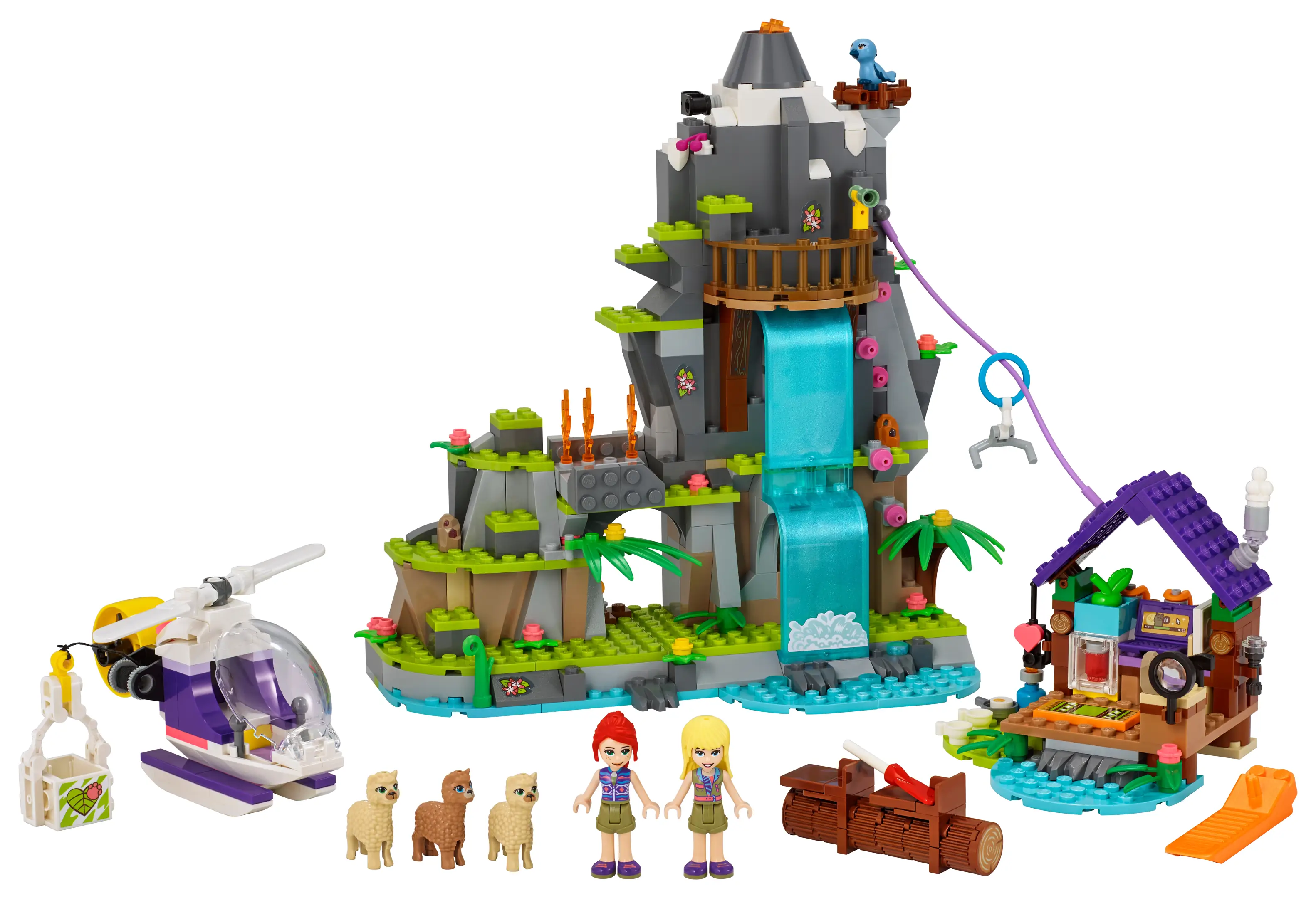 Lego jungle discount rescue set