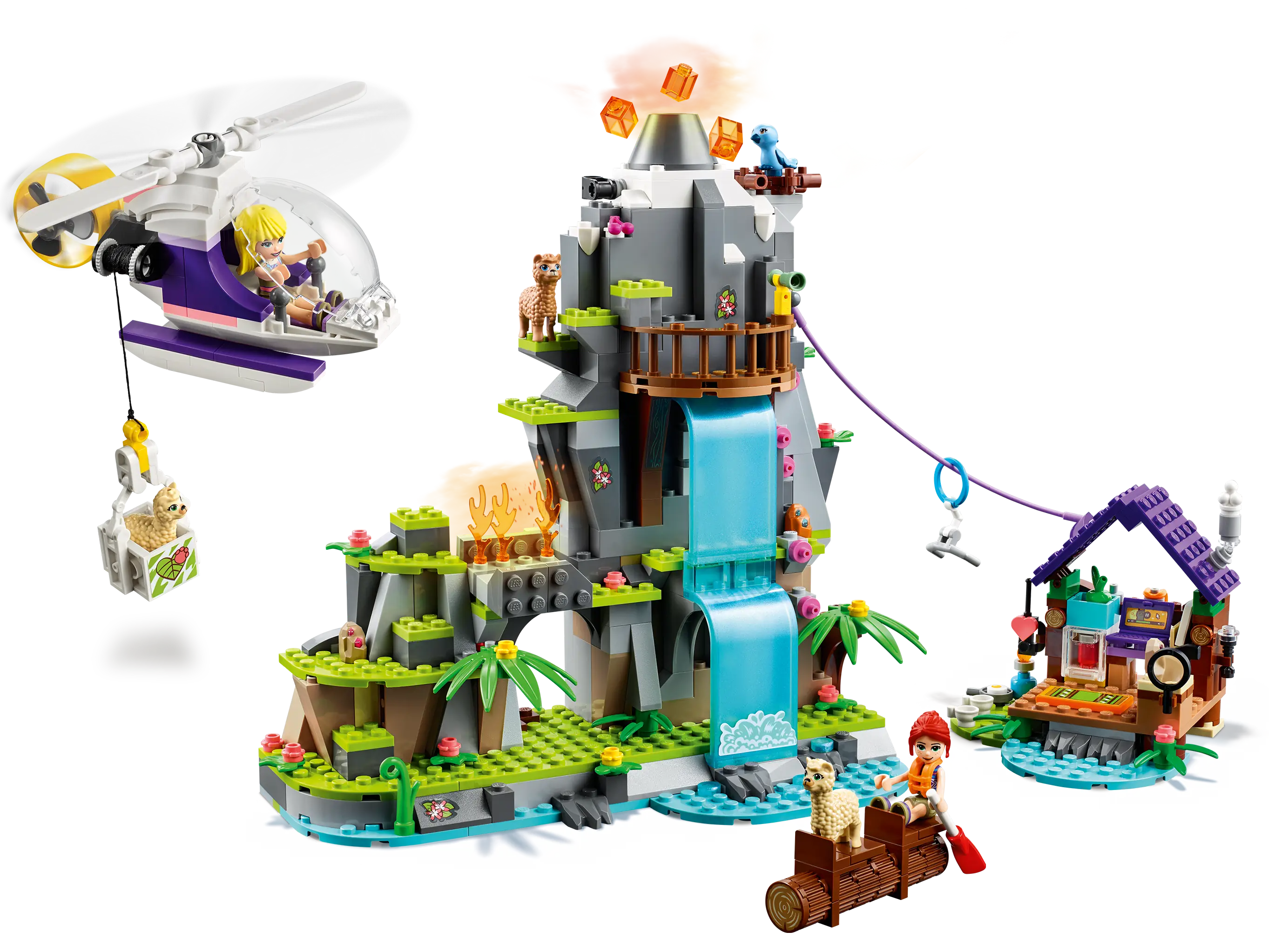 LEGO Friends Alpaca Mountain Jungle Rescue Set 41432