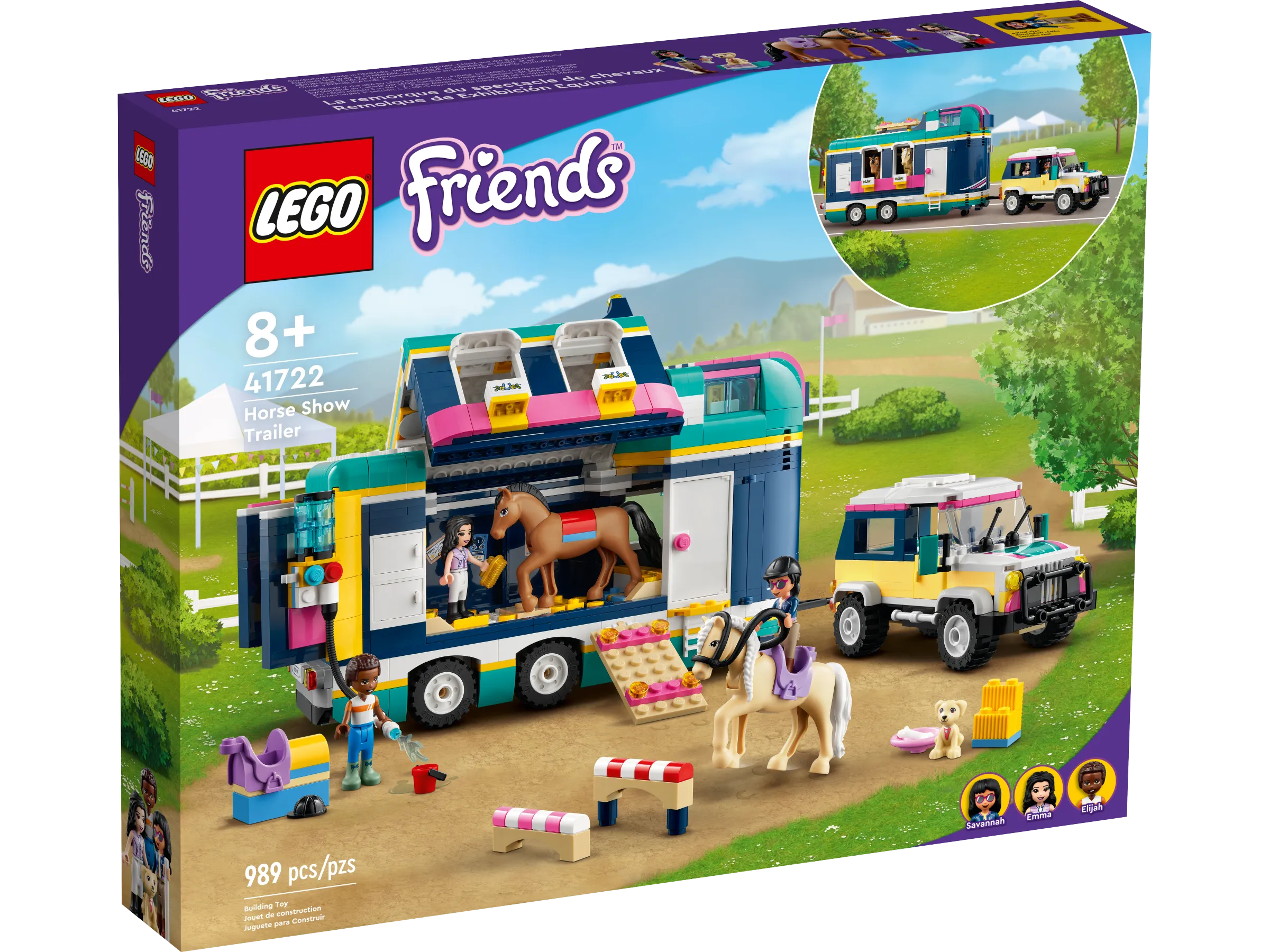 LEGO Friends Horse Show Trailer • Set 41722 • SetDB