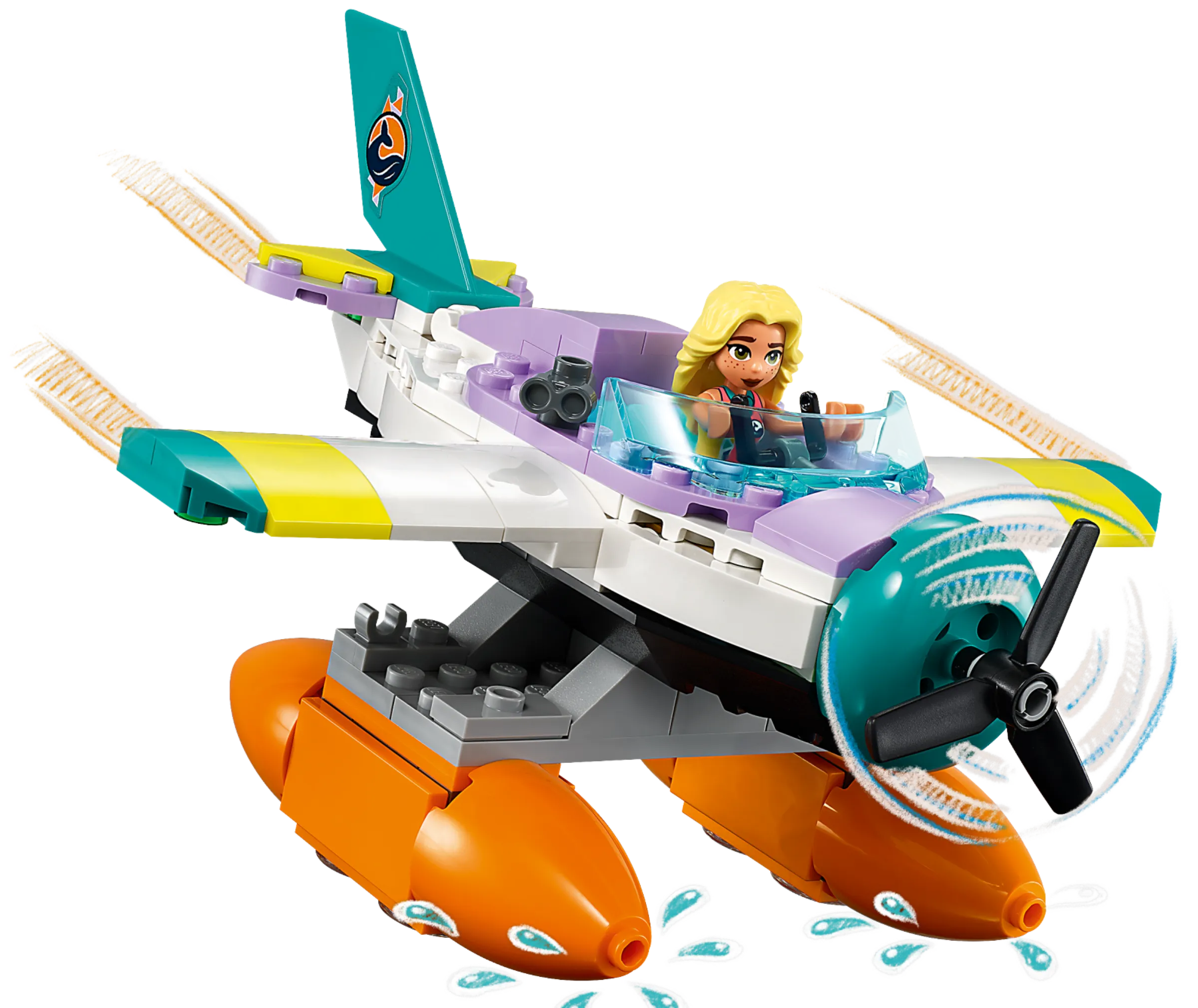 Lego friends sale plane set