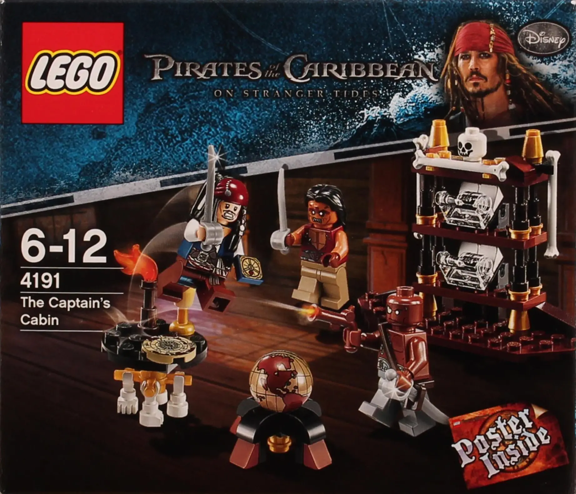 LEGO Pirates of the Caribbean The Captain s Cabin