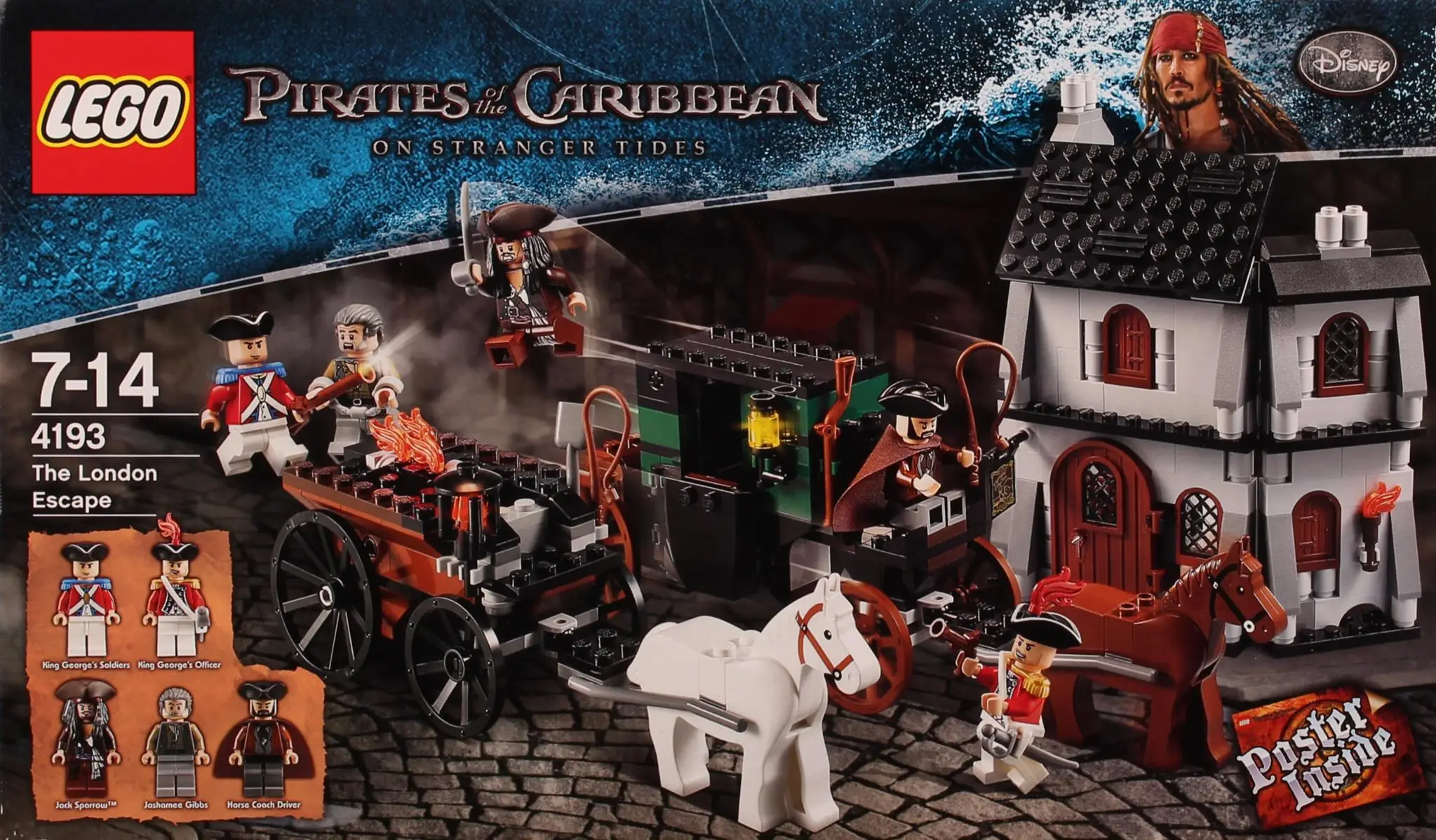 Lego Ptc Array LEGO Pirates of the Caribbean The London Escape • Set 4193