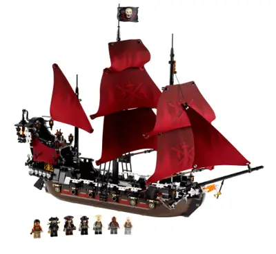 LEGO Black String Net Lattice 10 x 10 71155 For Pirate Ship, Island, City,  Town