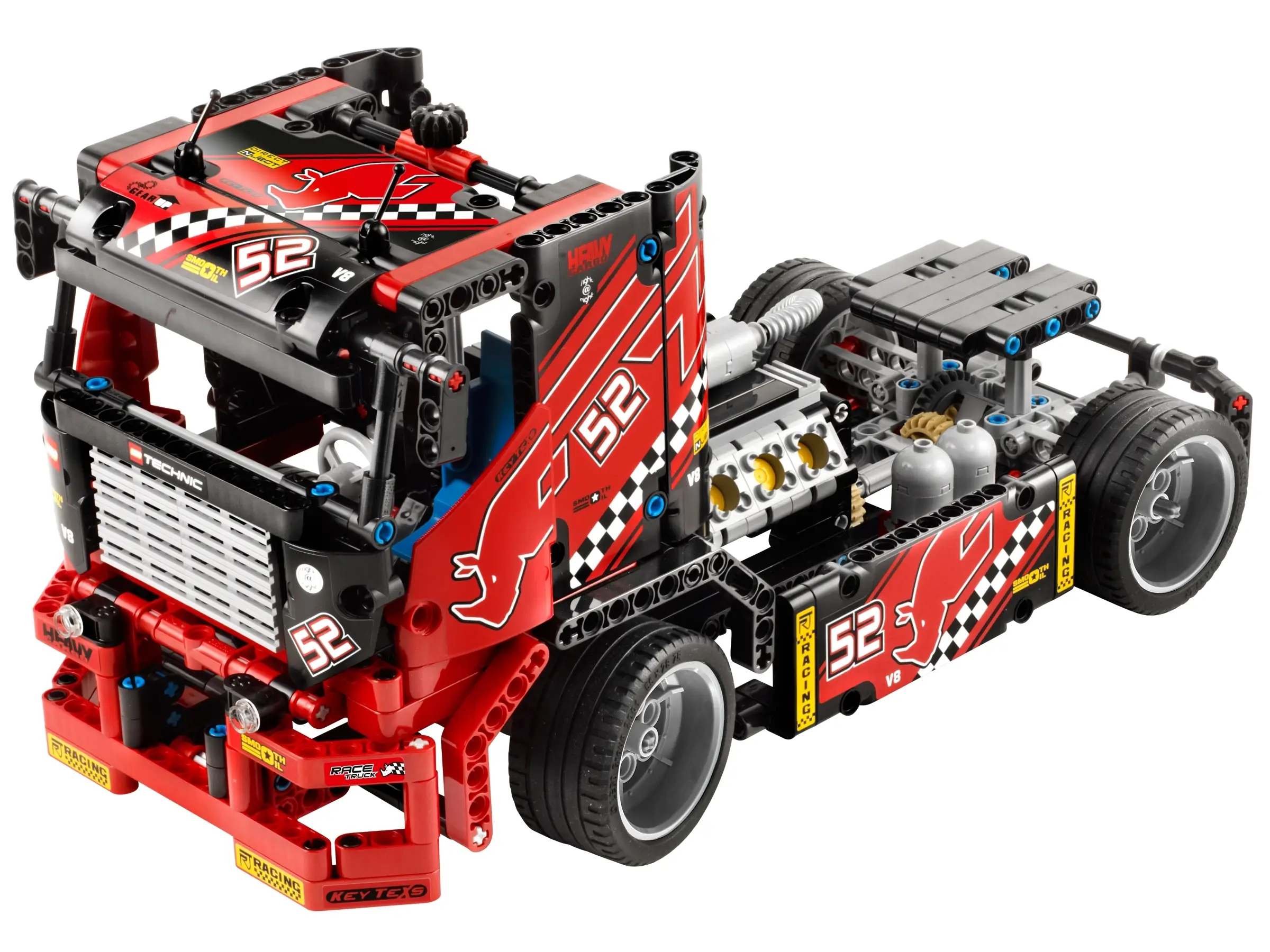 Lego technic best sale red truck