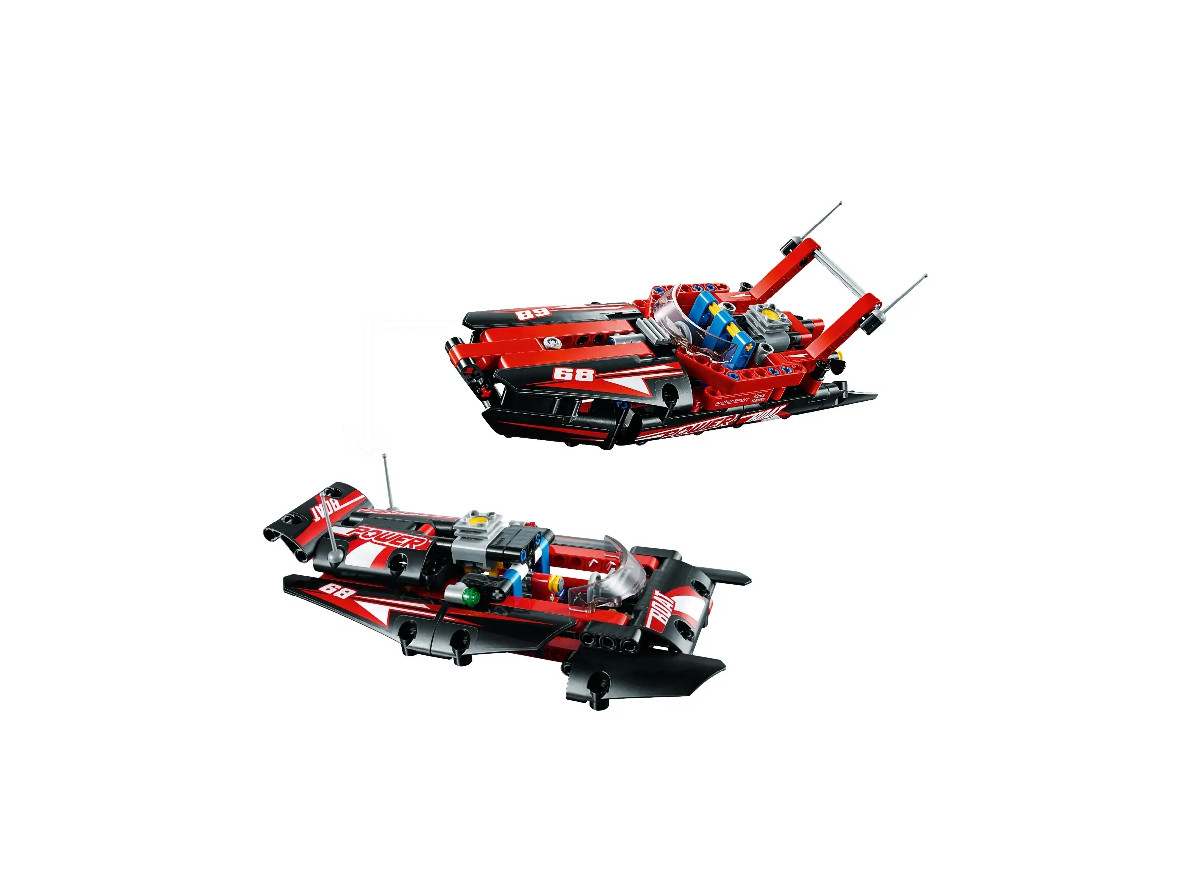 LEGO Technic Power Boat Set 42089 SetDB Merlins Bricks