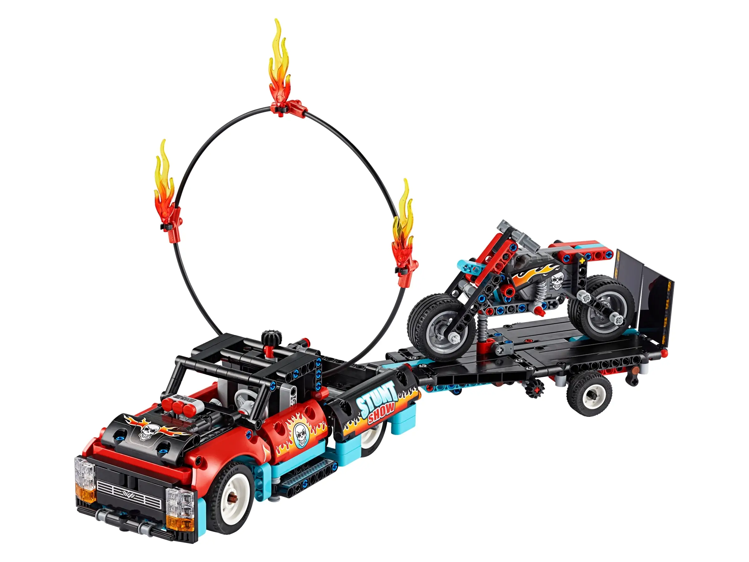 LEGO Technic Stunt Show Truck Bike Set 42106 SetDB