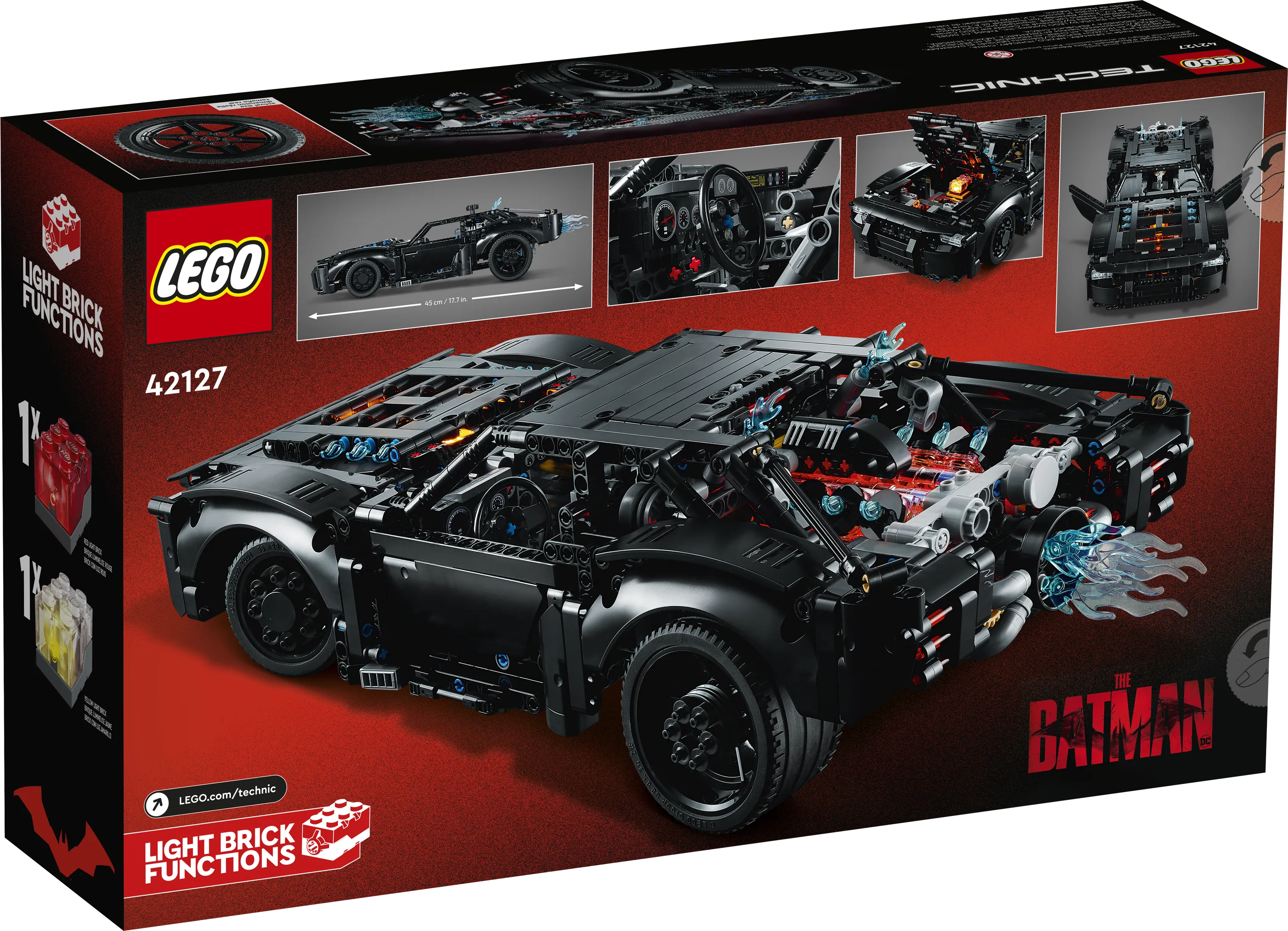 LEGO Technic 42127 - The Batman Batmobile - RacingBrick