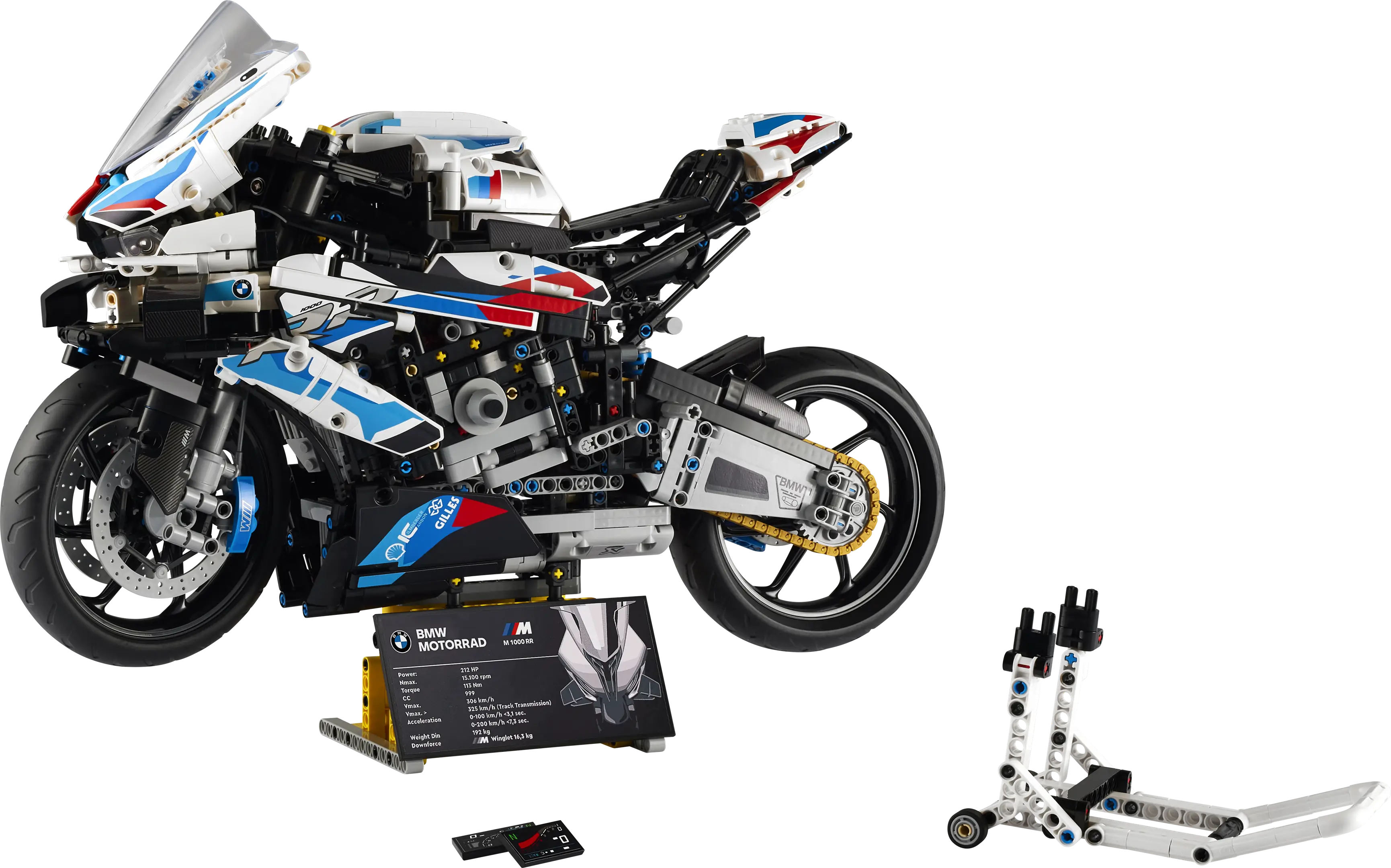 iLuane Display Wallboard for LEGO Technic BMW M 1000 RR 42130 Motorcycle Model Kit, Adult Collectibles Wall Mount, Home or Office Décor (No Car Included iLuane Display Wallboard for LEGO Technic BMW M 1000 RR 42130 Motorcycle Model Kit, Adult Collectibles Wall Mount, Home or Office Décor (No Car Included