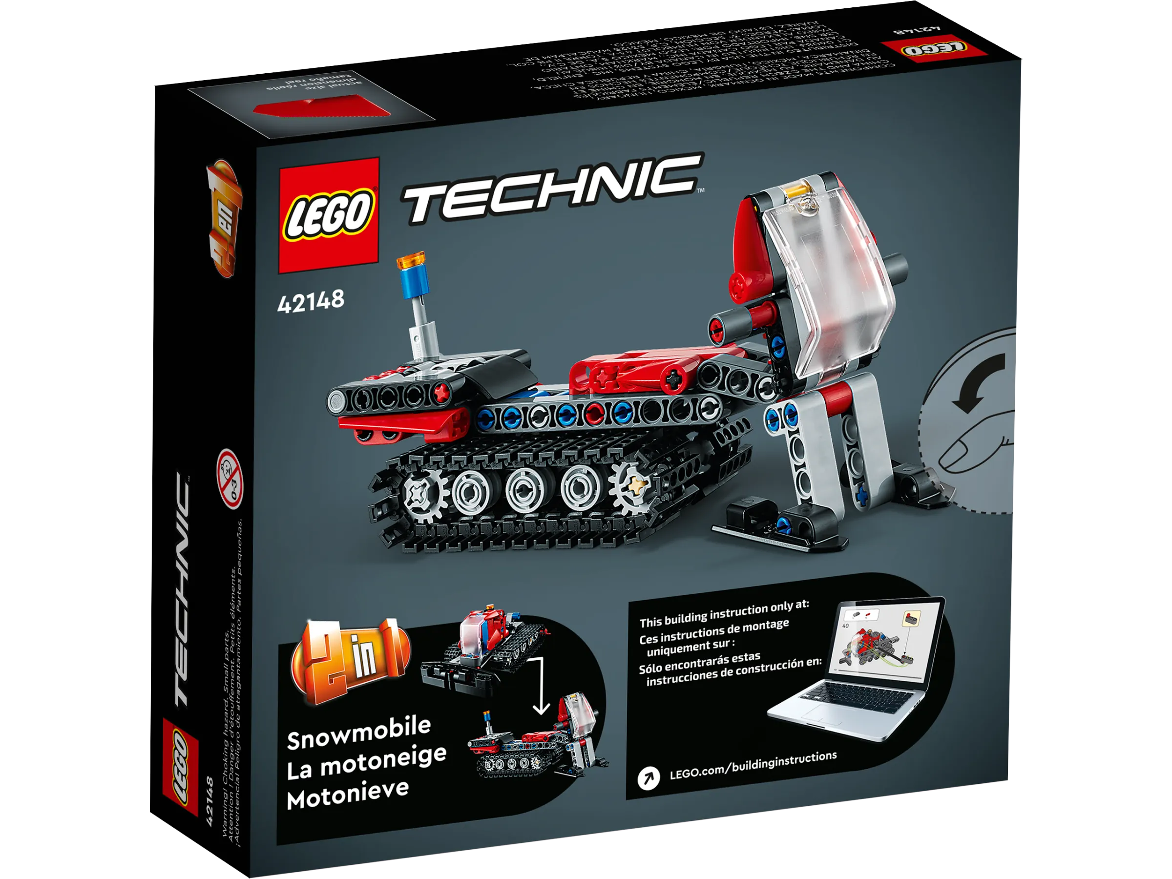 LEGO Technic Snow Groomer • Set 42148 • SetDB