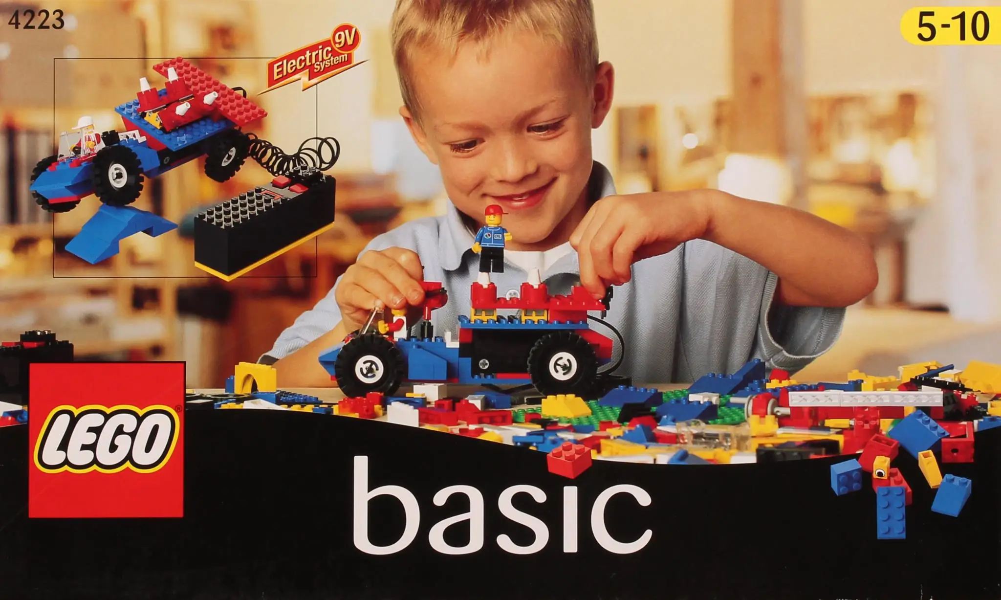 LEGO Classic Challenger Set 400 with Motor • Set 4223
