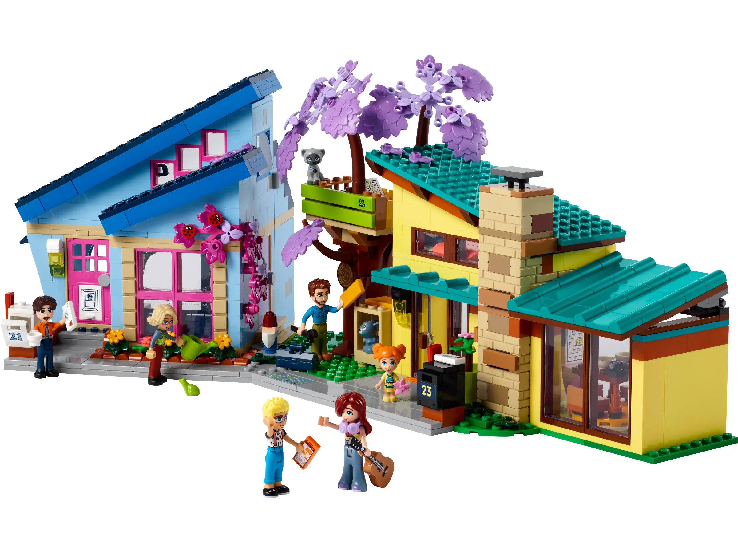 LEGO Friends Olly and Paisley's Family Houses