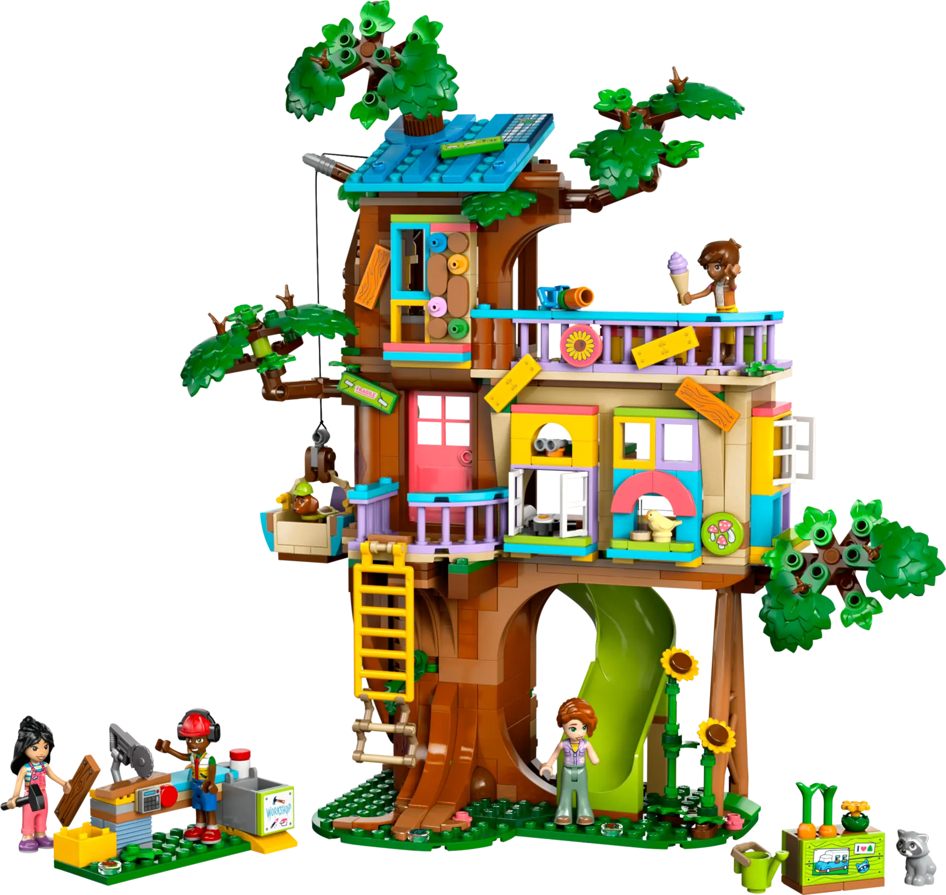 LEGO Friends Baumhaus • Set 42652 • SetDB • Merlins Steine