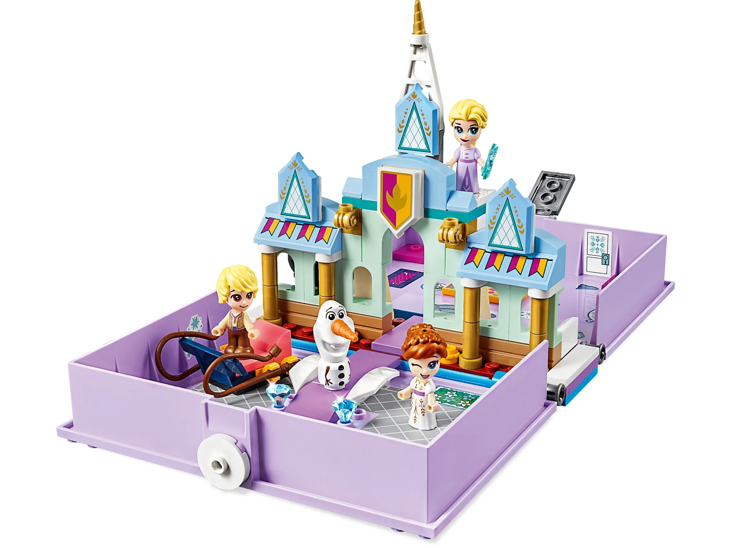 and Adventures LEGO Anna Elsa\'s Storybook Disney
