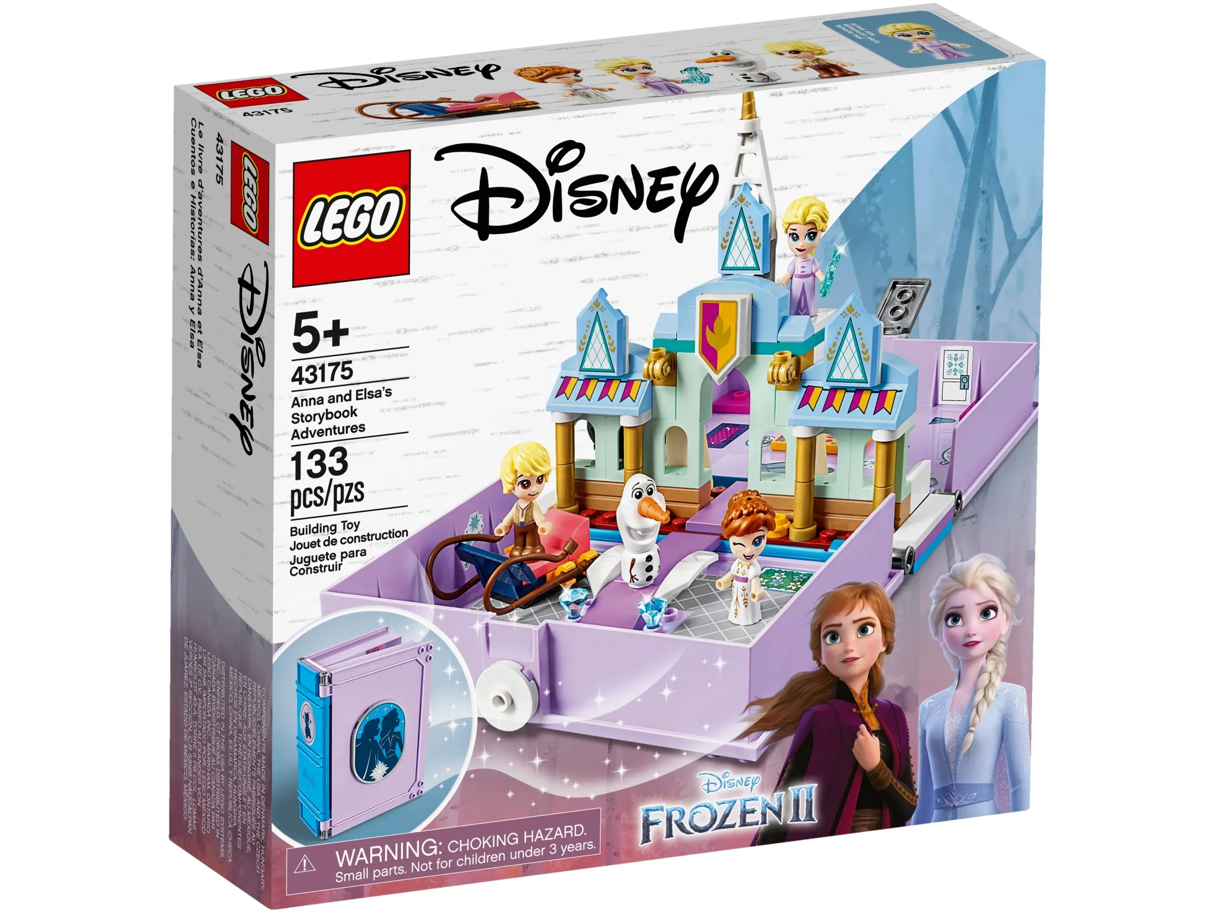 LEGO Disney Elsa\'s Adventures and Storybook Anna