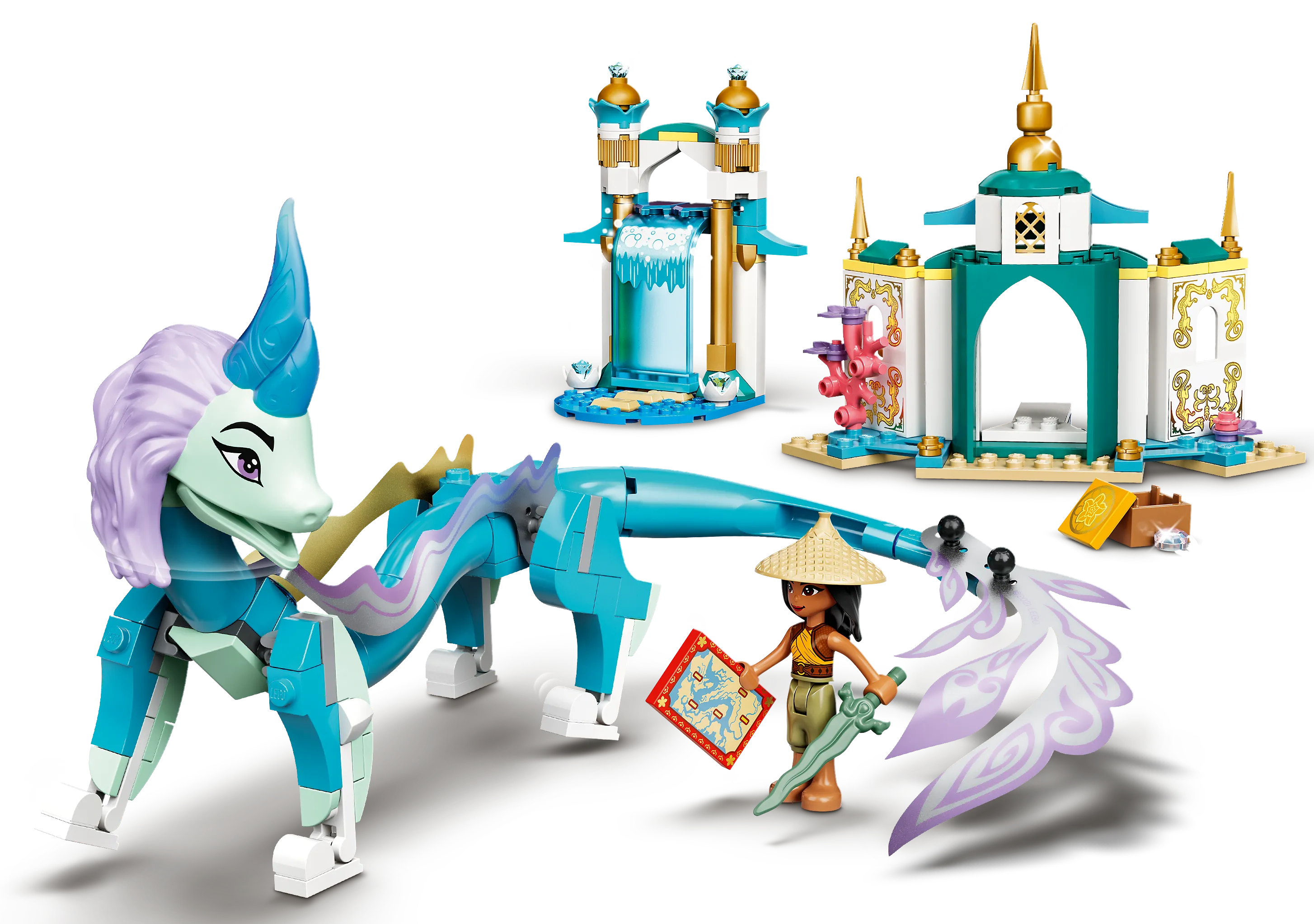 LEGO Disney Raya and Sisu Dragon • Set 43184 • SetDB