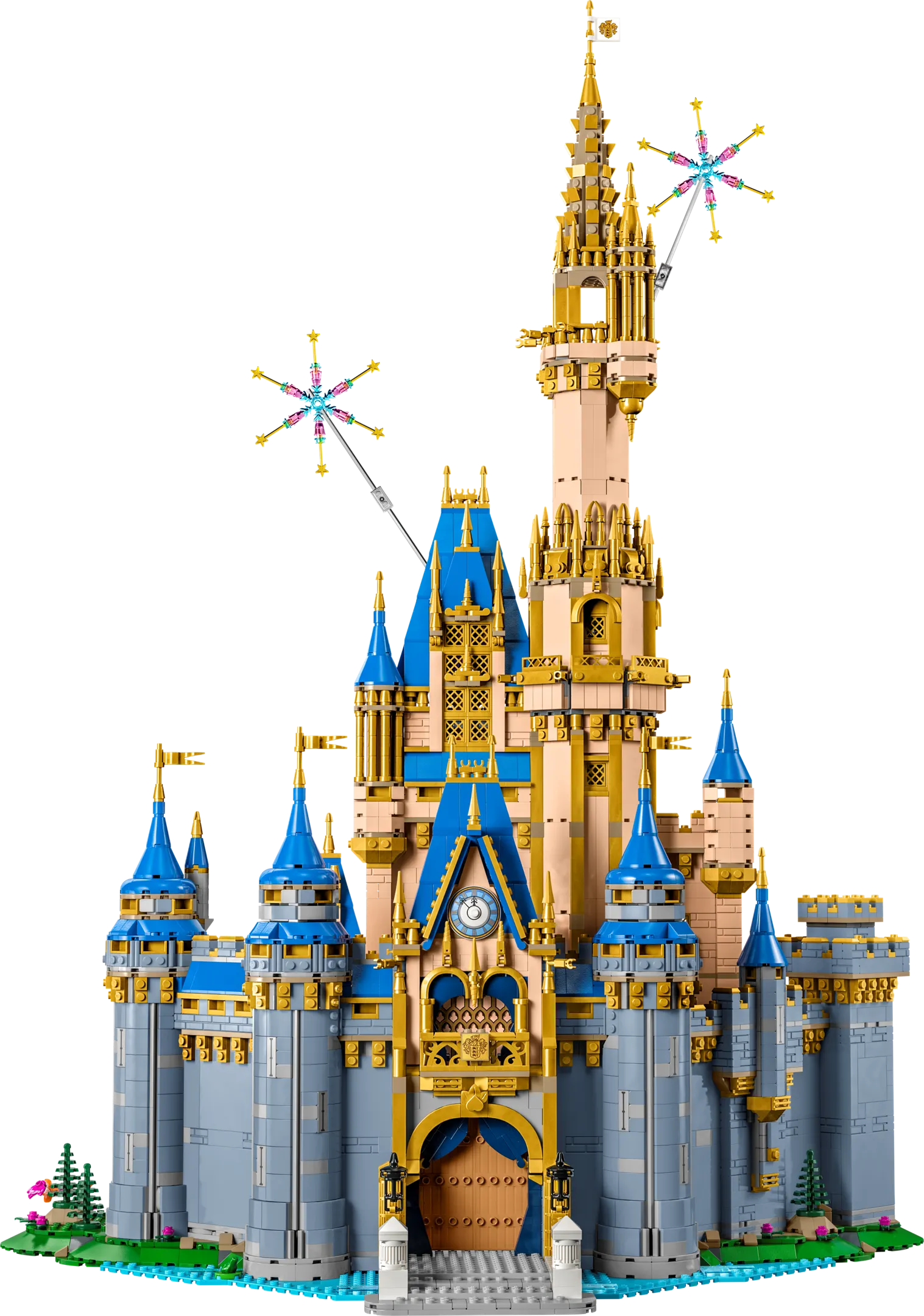 Château Disney avec autocollant Bow Décalcomanie Disney Château