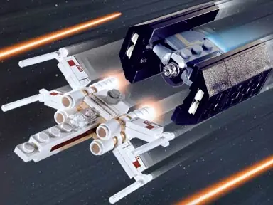 LEGO Star Wars X-wing Fighter & TIE Advanced Mini