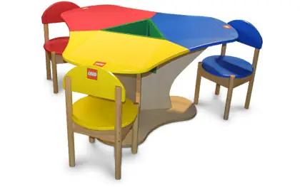 Lego table 2025 3 chairs