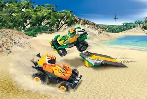 Lego Racers Rally Sprinter LEGO Racers Hot Arrow • Minifig rac089 • SetDB