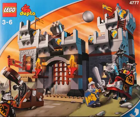 LEGO DUPLO Knight and Squire • BABY BLOCKS • Set 4775