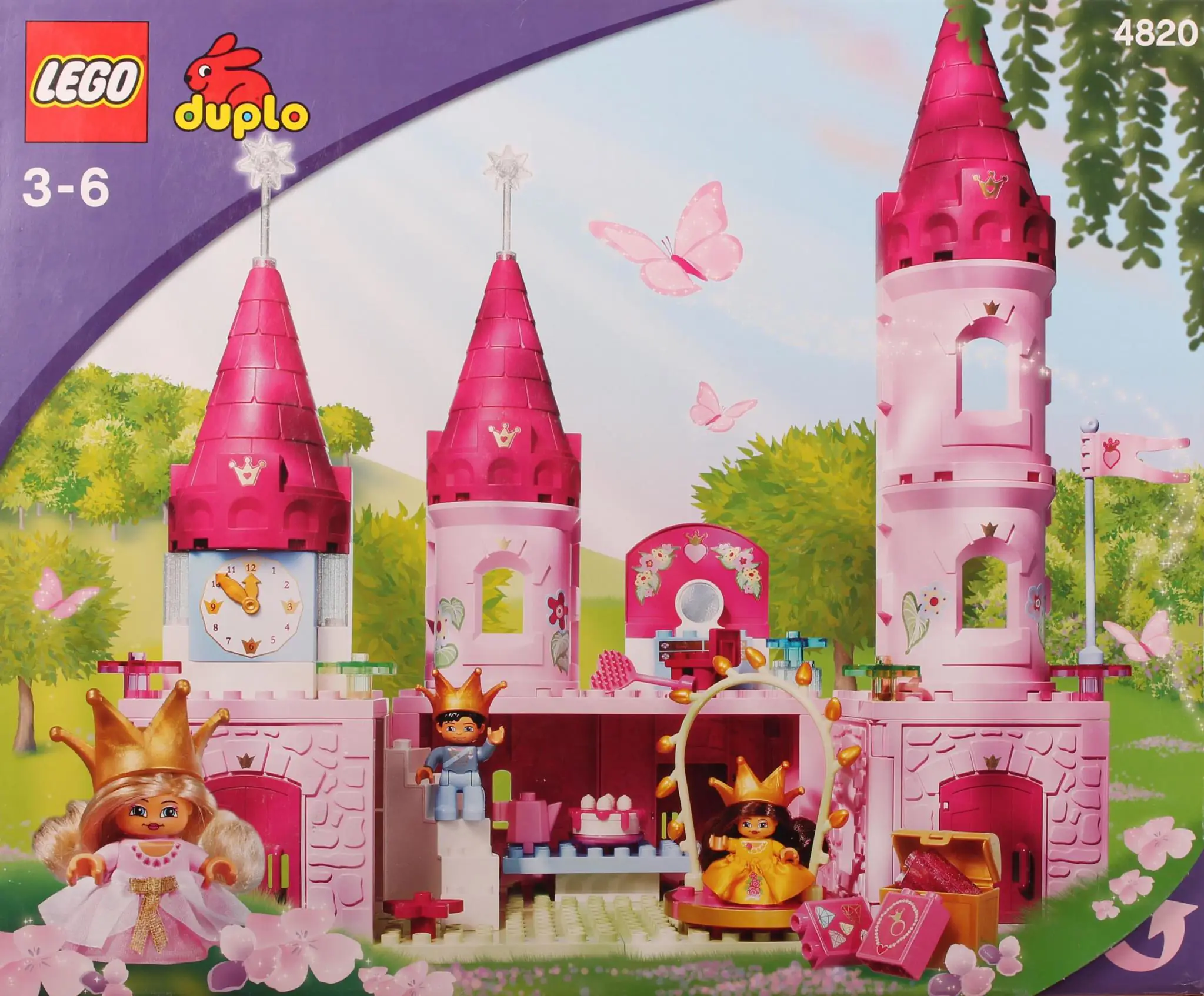 LEGO DUPLO Princess Palace BABY BLOCKS Set 4820