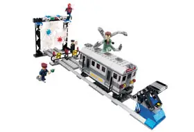 LEGO Spider Man s Train Rescue Set 4855 SetDB