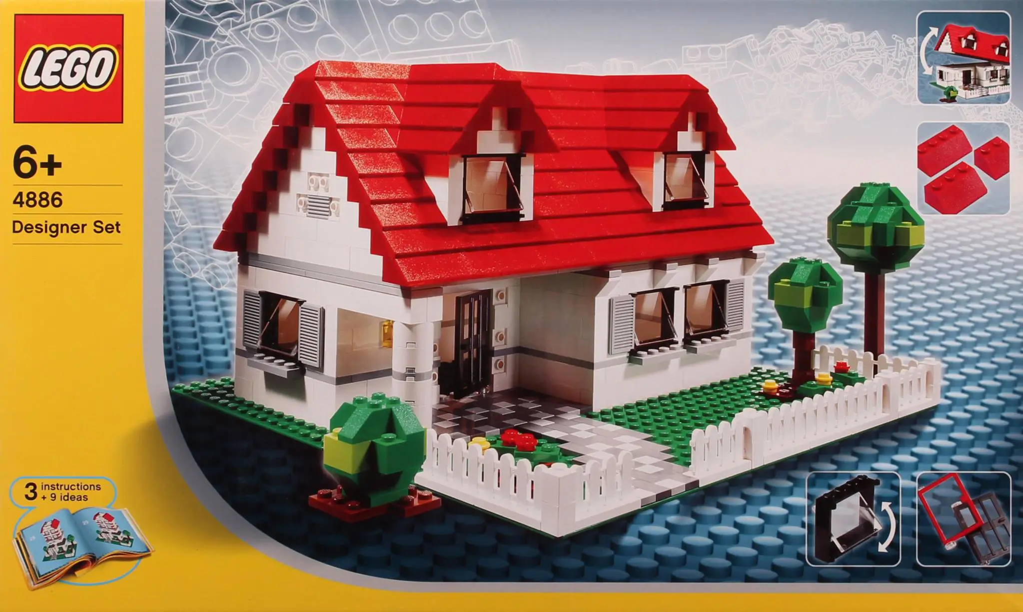 LEGO Creator Häuser Set • Set 4886 • SetDB • Merlins Steine