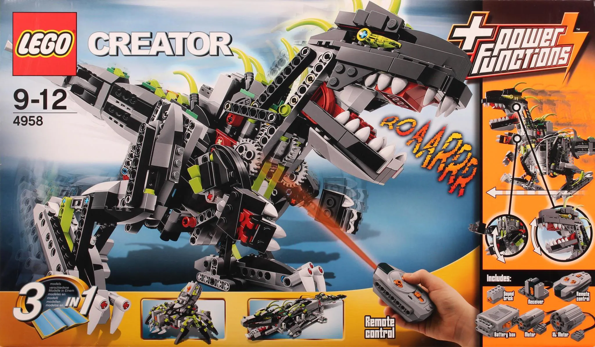 Lego creator 4958 monster dino sale