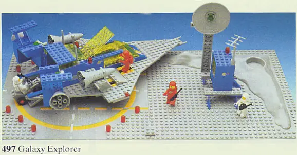 LEGO Space Galaxy Explorer • Set 497 • SetDB