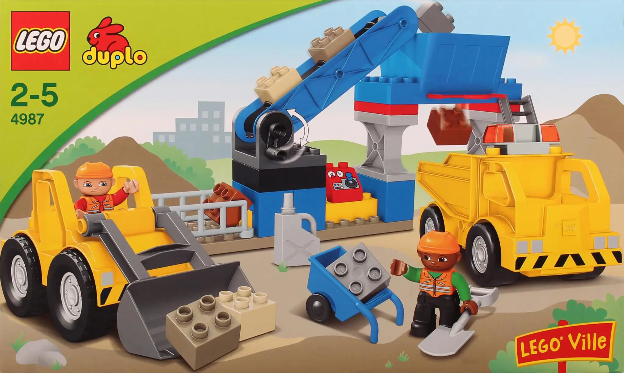 LEGO DUPLO Gravel Pit • BABY BLOCKS • Set 4987 • SetDB
