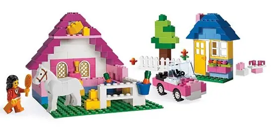 Lego classic online pink box