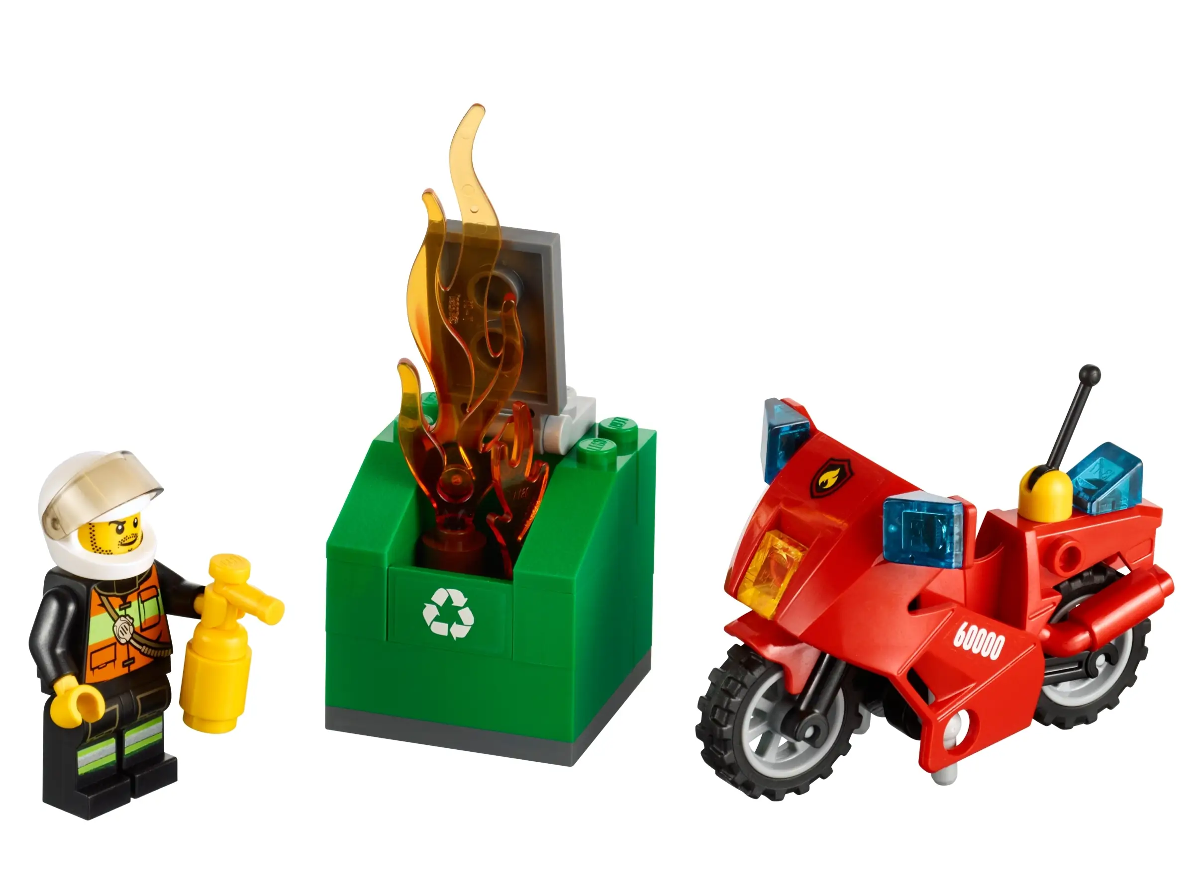 LEGO City Fire Motorcycle Set 60000 SetDB