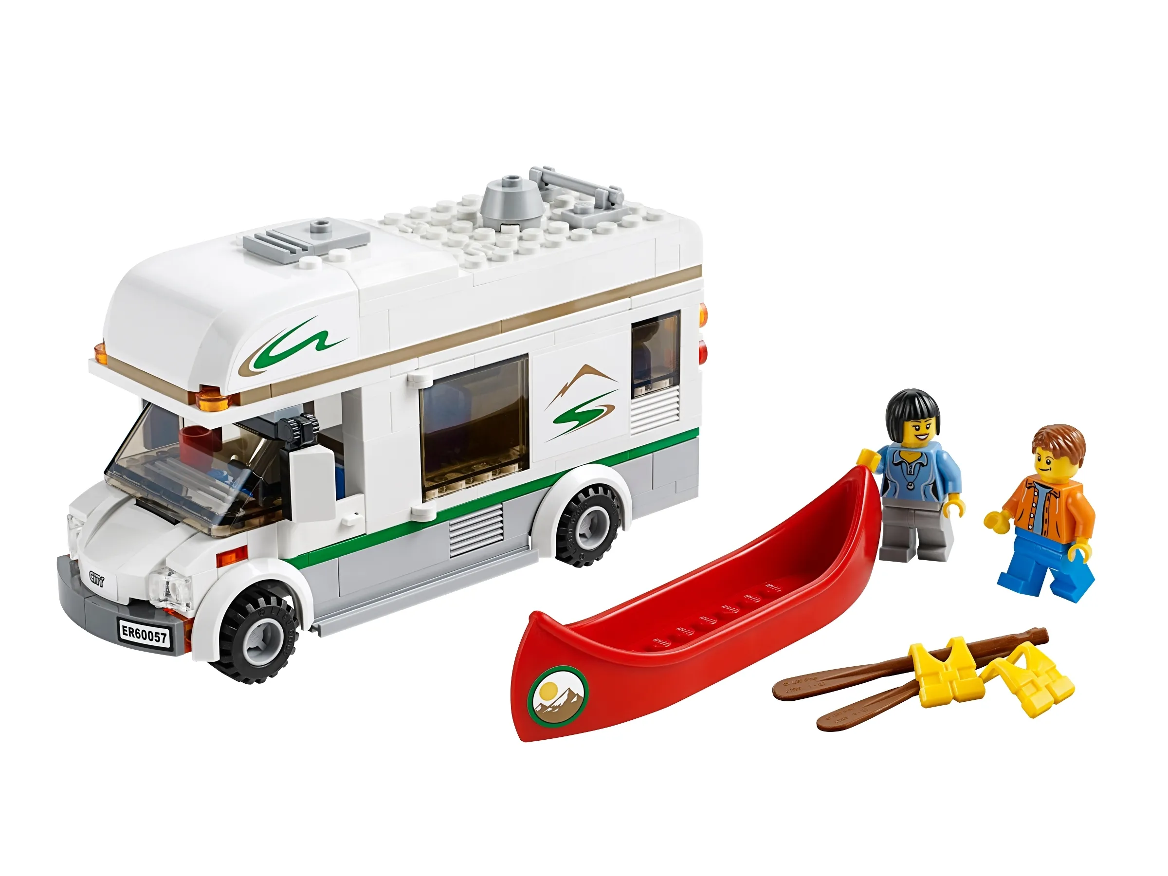 LEGO City Camper Van • Set 60057 • SetDB • Merlins Bricks