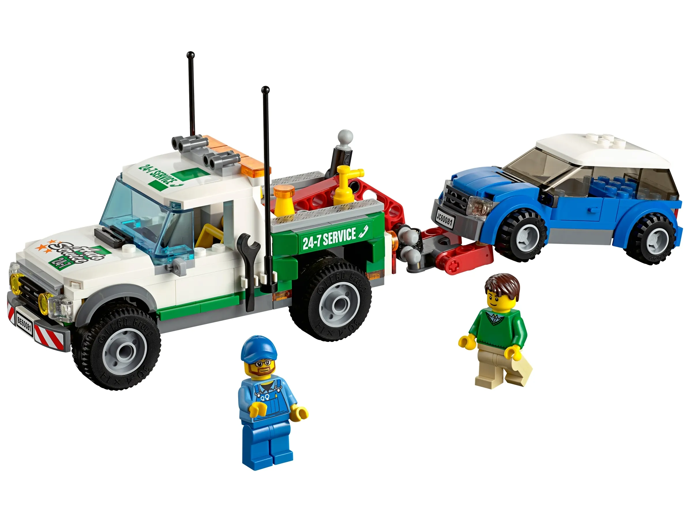 LEGO City Pickup-Abschleppwagen mit Auto • Set 60081 • SetDB